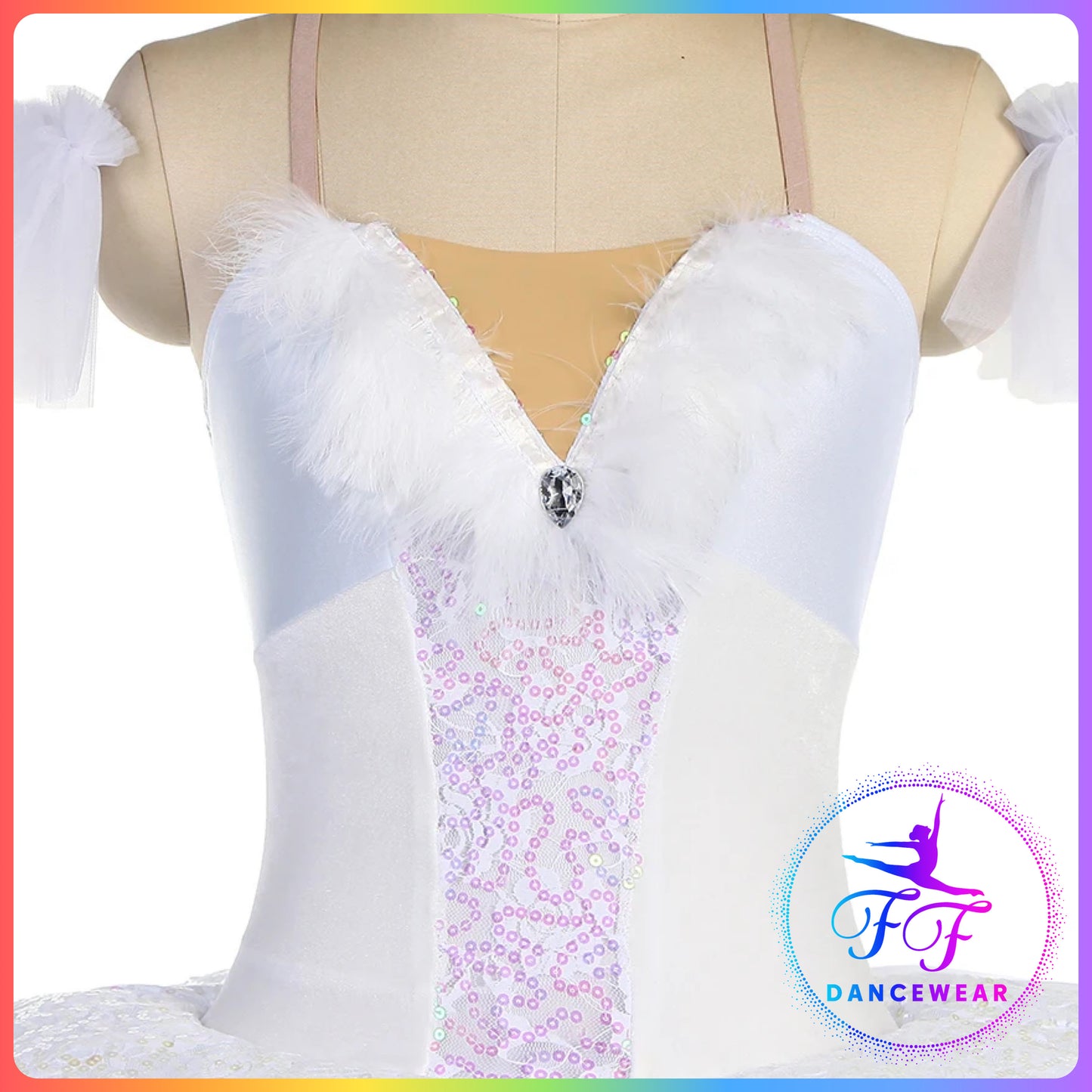 White / Black Swan Professional Ballet Pancake Tutu (Child & Adult sizes)