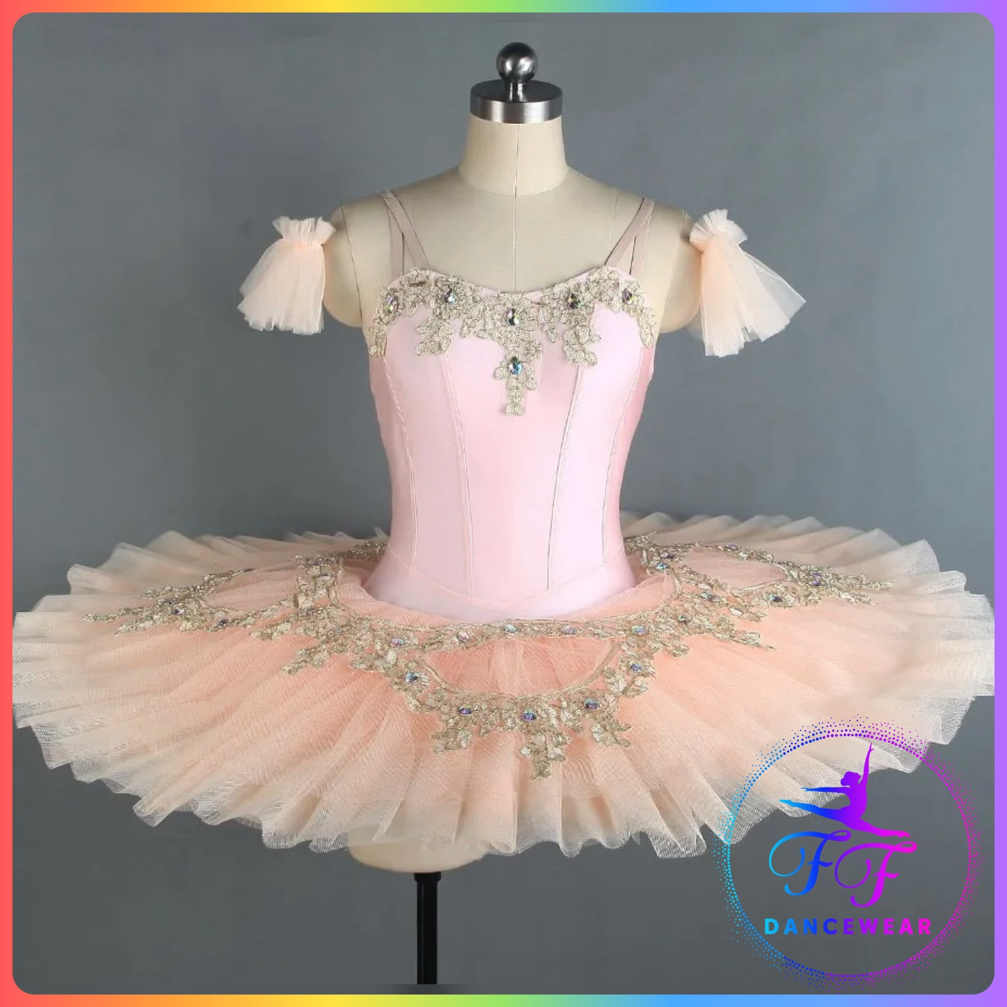 Stretch Professional Ballet Pancake Tutu Pink / Peach / Lilac / Yellow / Blue (Child & Adult sizes)