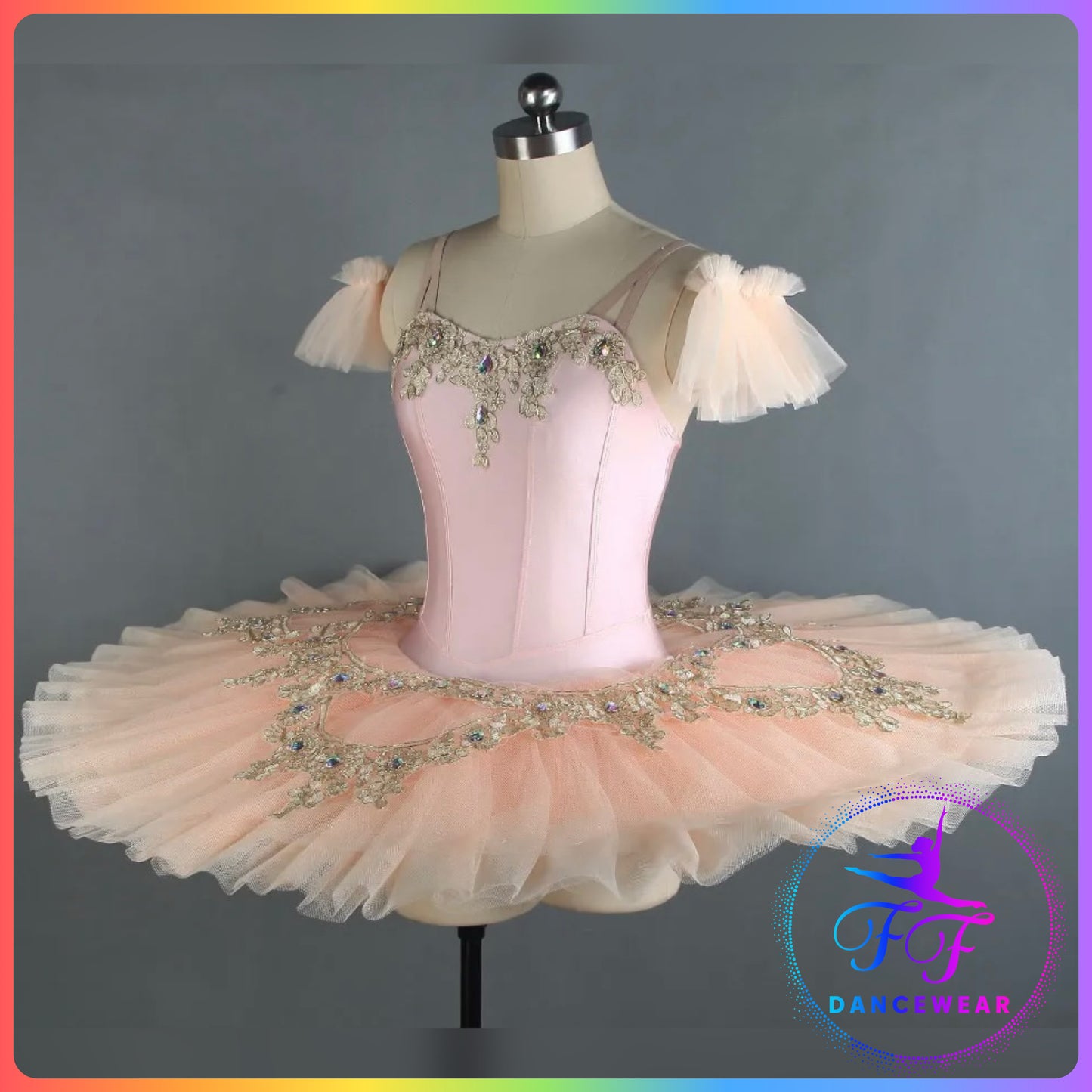 Stretch Professional Ballet Pancake Tutu Pink / Peach / Lilac / Yellow / Blue (Child & Adult sizes)