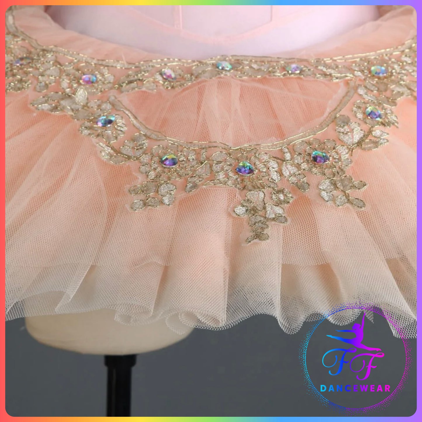 Stretch Professional Ballet Pancake Tutu Pink / Peach / Lilac / Yellow / Blue (Child & Adult sizes)