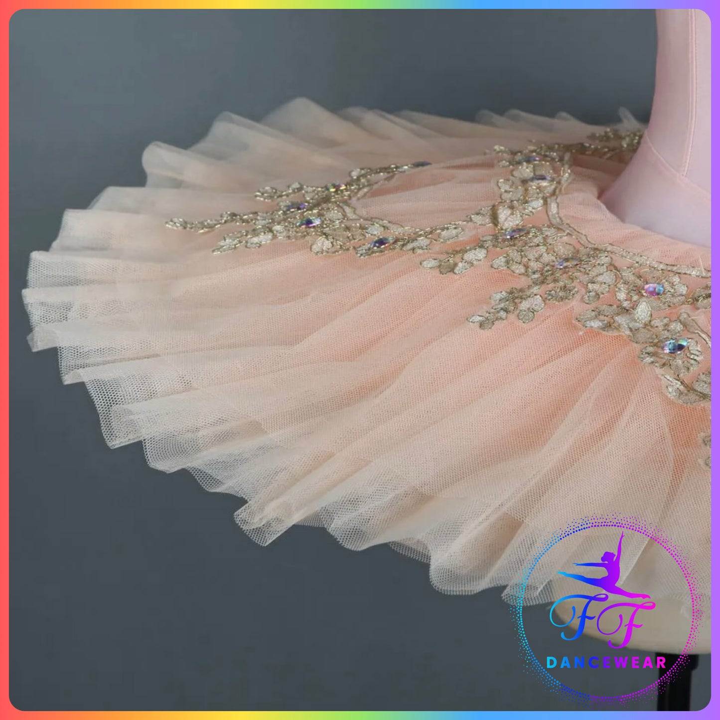 Stretch Professional Ballet Pancake Tutu Pink / Peach / Lilac / Yellow / Blue (Child & Adult sizes)