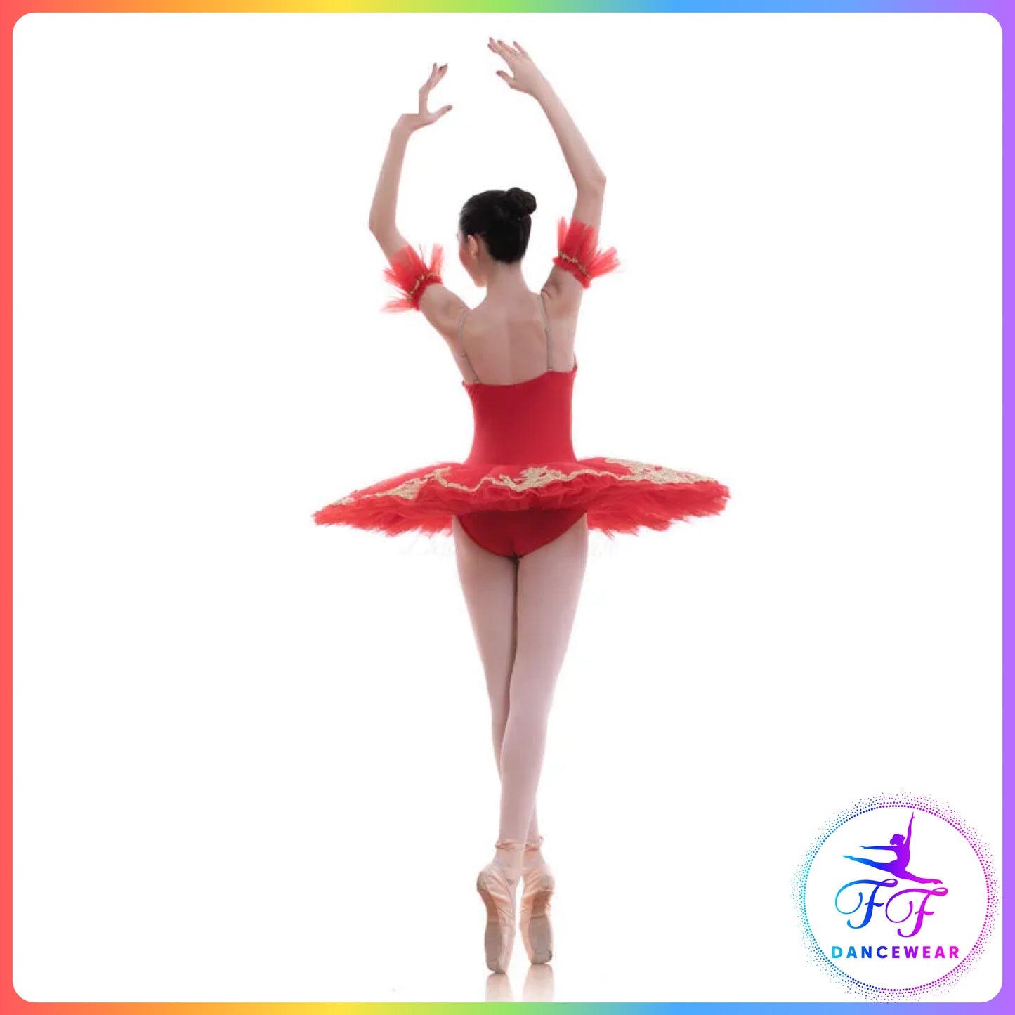 Red / Blue / Lilac / Yellow / White Stretch Professional Ballet Pancake Tutu (Child & Adult sizes)
