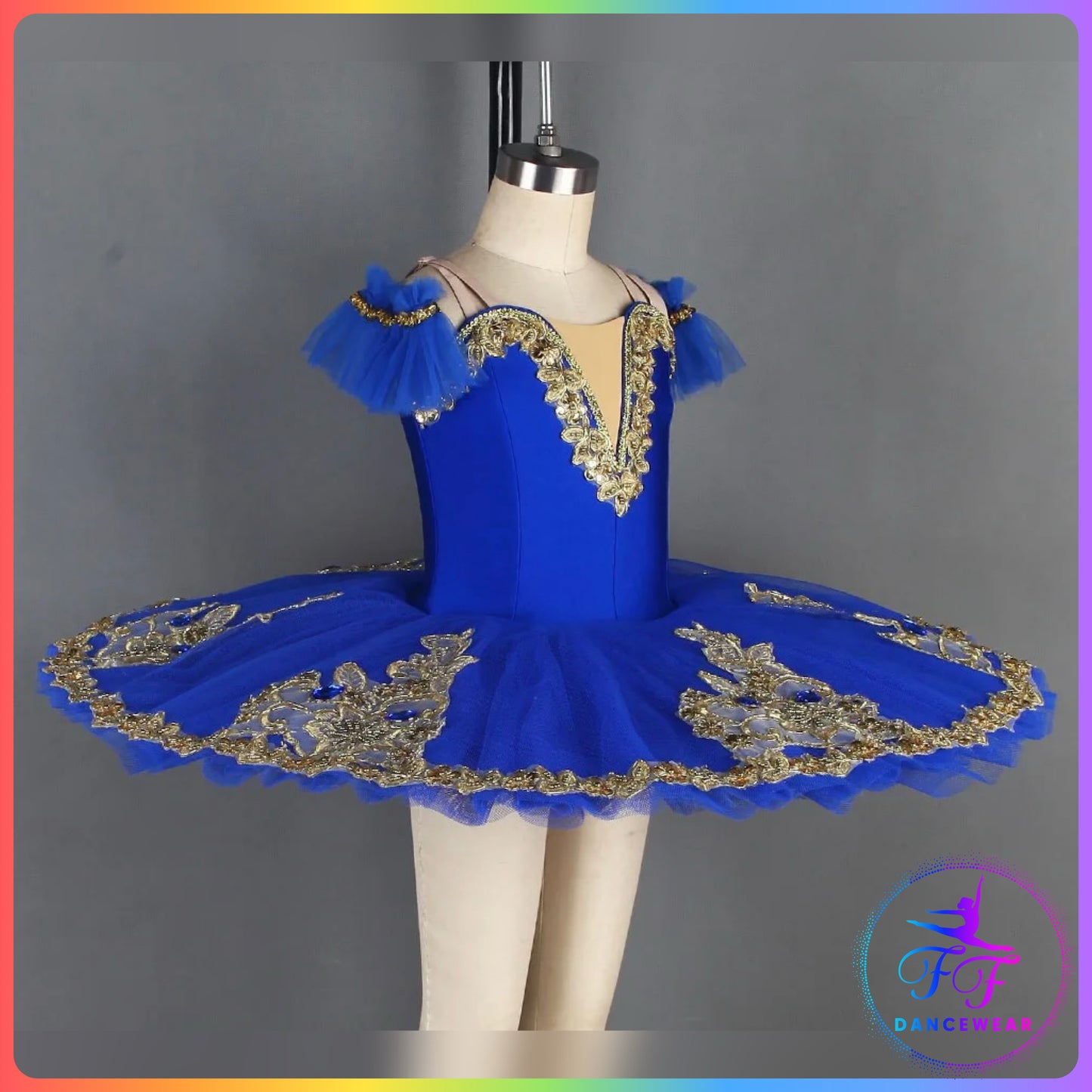 Red / Blue / Lilac / Yellow / White Stretch Professional Ballet Pancake Tutu (Child & Adult sizes)