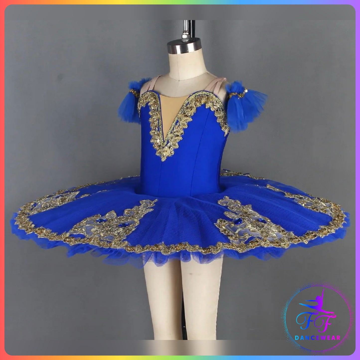 Red / Blue / Lilac / Yellow / White Stretch Professional Ballet Pancake Tutu (Child & Adult sizes)