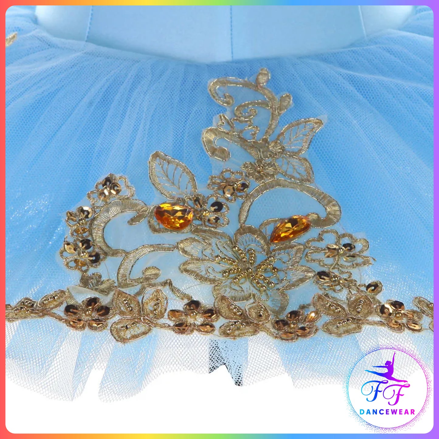 Red / Blue / Lilac / Yellow / White Stretch Professional Ballet Pancake Tutu (Child & Adult sizes)