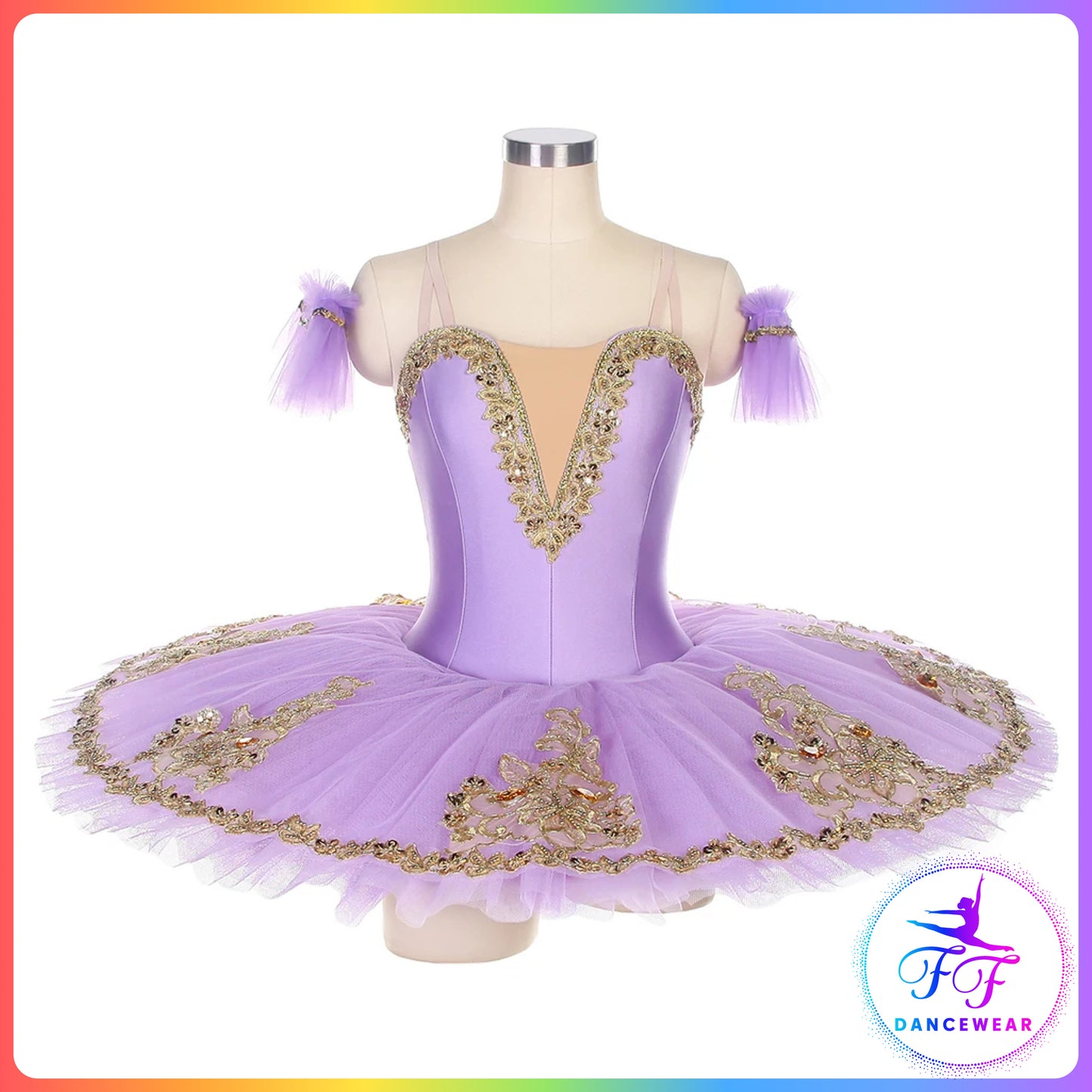 Red / Blue / Lilac / Yellow / White Stretch Professional Ballet Pancake Tutu (Child & Adult sizes)