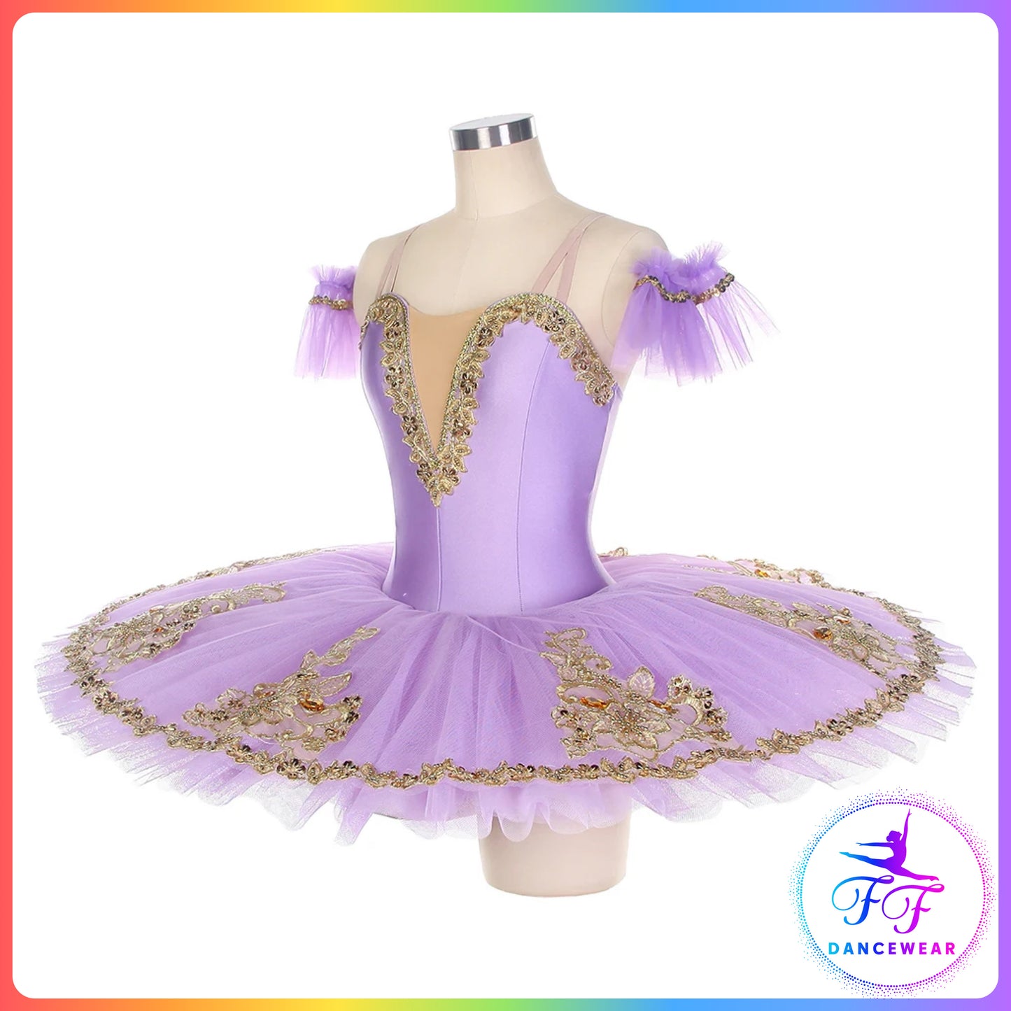 Red / Blue / Lilac / Yellow / White Stretch Professional Ballet Pancake Tutu (Child & Adult sizes)