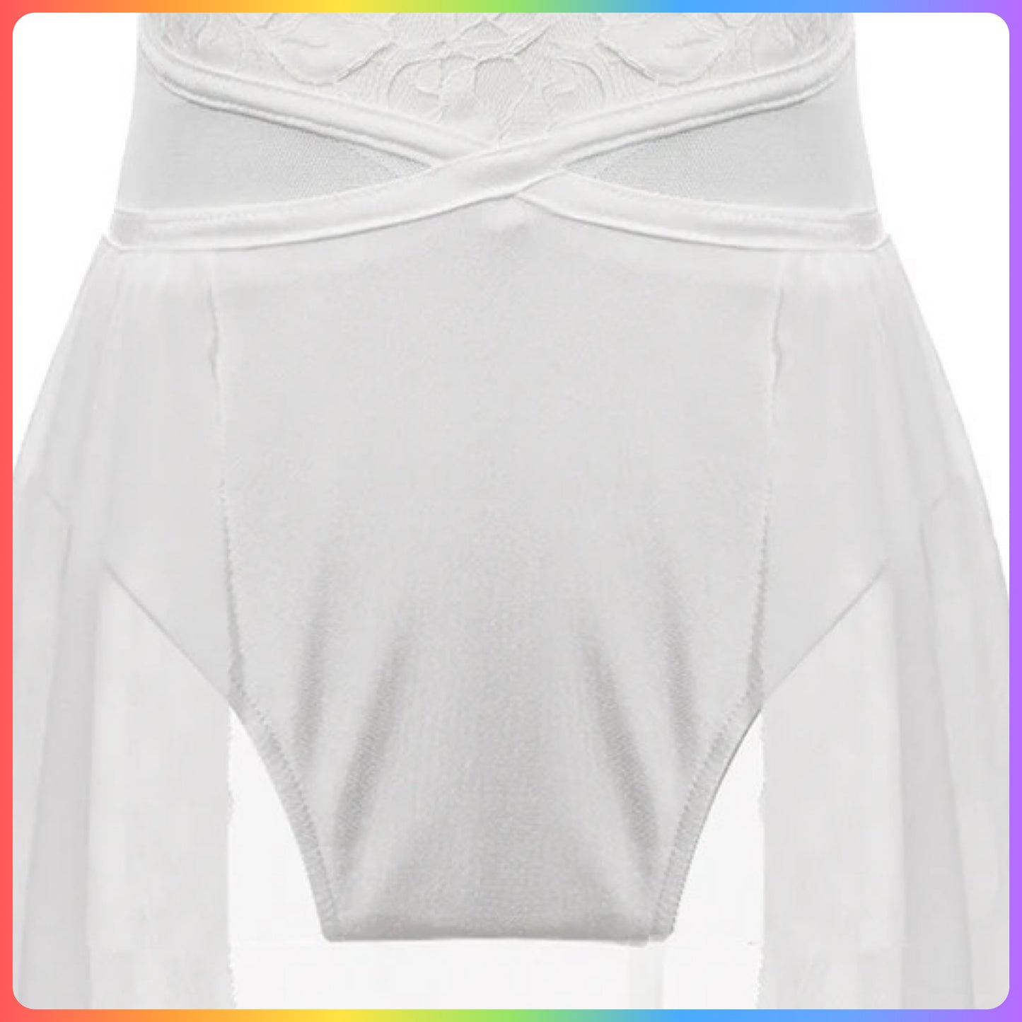 Girls Sleeveless Lace Lyrical / Contemporary Skirted Leotard