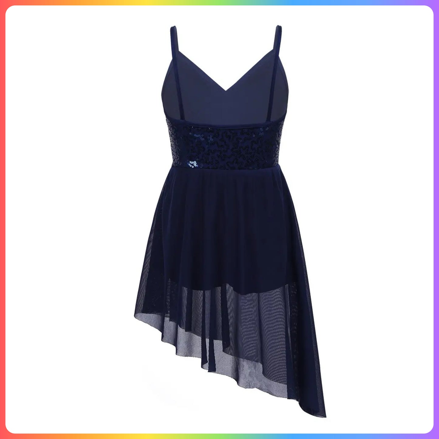Girls Sequin Lyrical / Contemporary Skirted Leotard