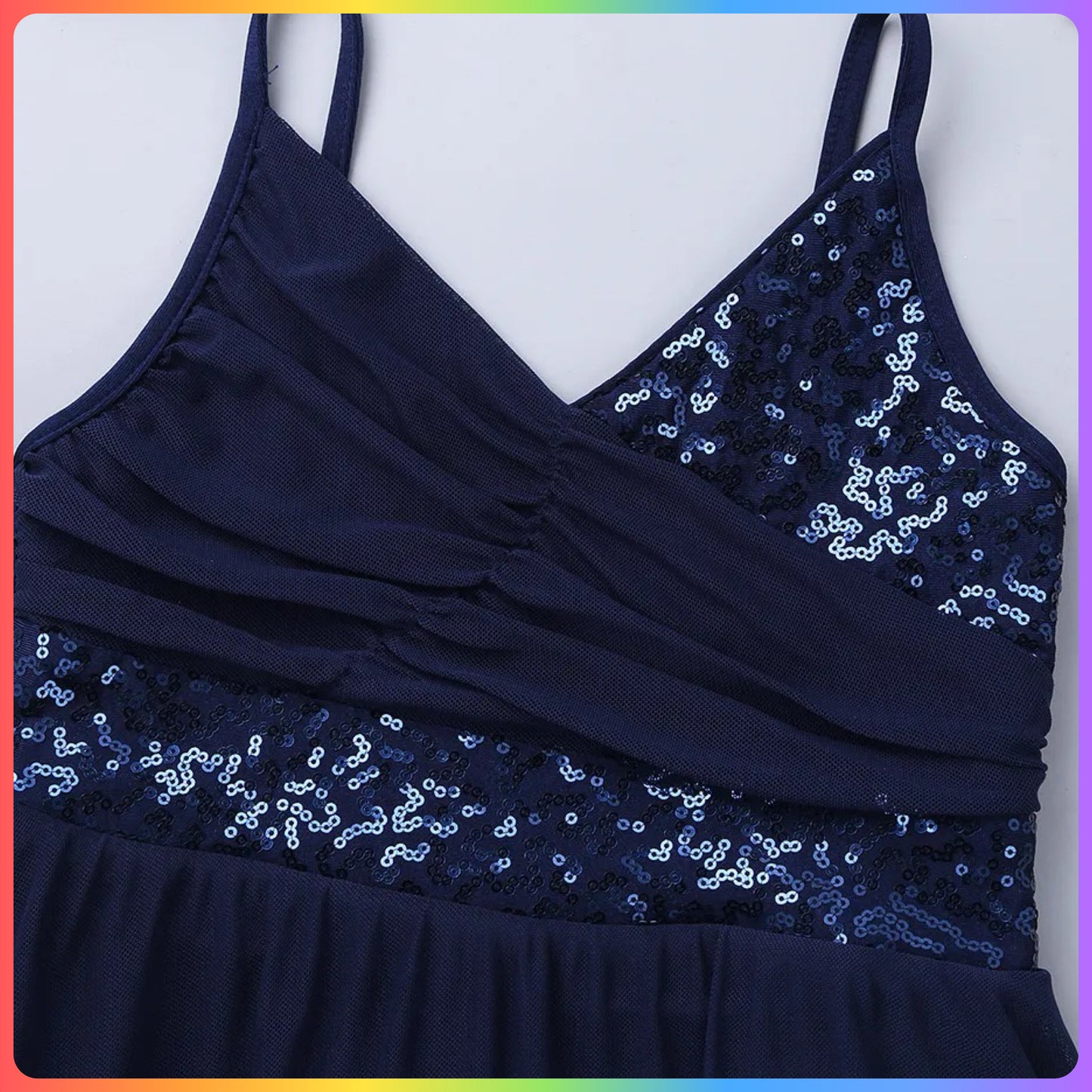 Girls Sequin Lyrical / Contemporary Skirted Leotard