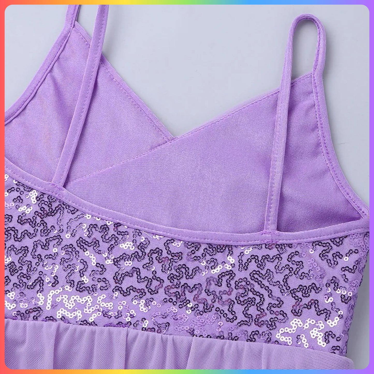 Girls Sequin Lyrical / Contemporary Skirted Leotard