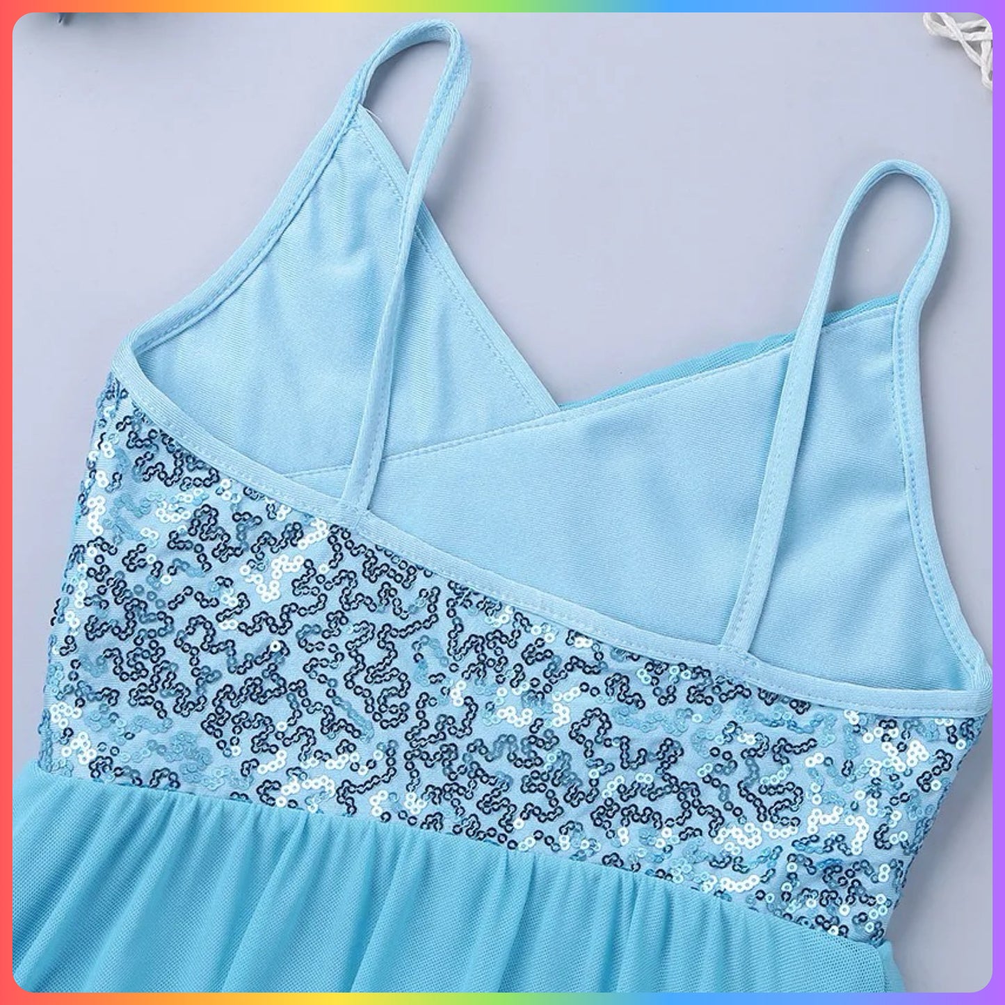 Girls Sequin Lyrical / Contemporary Skirted Leotard