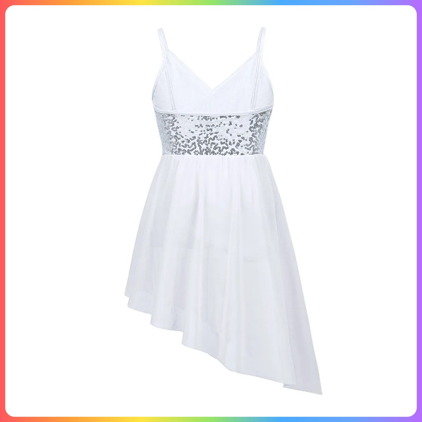 Girls Sequin Lyrical / Contemporary Skirted Leotard