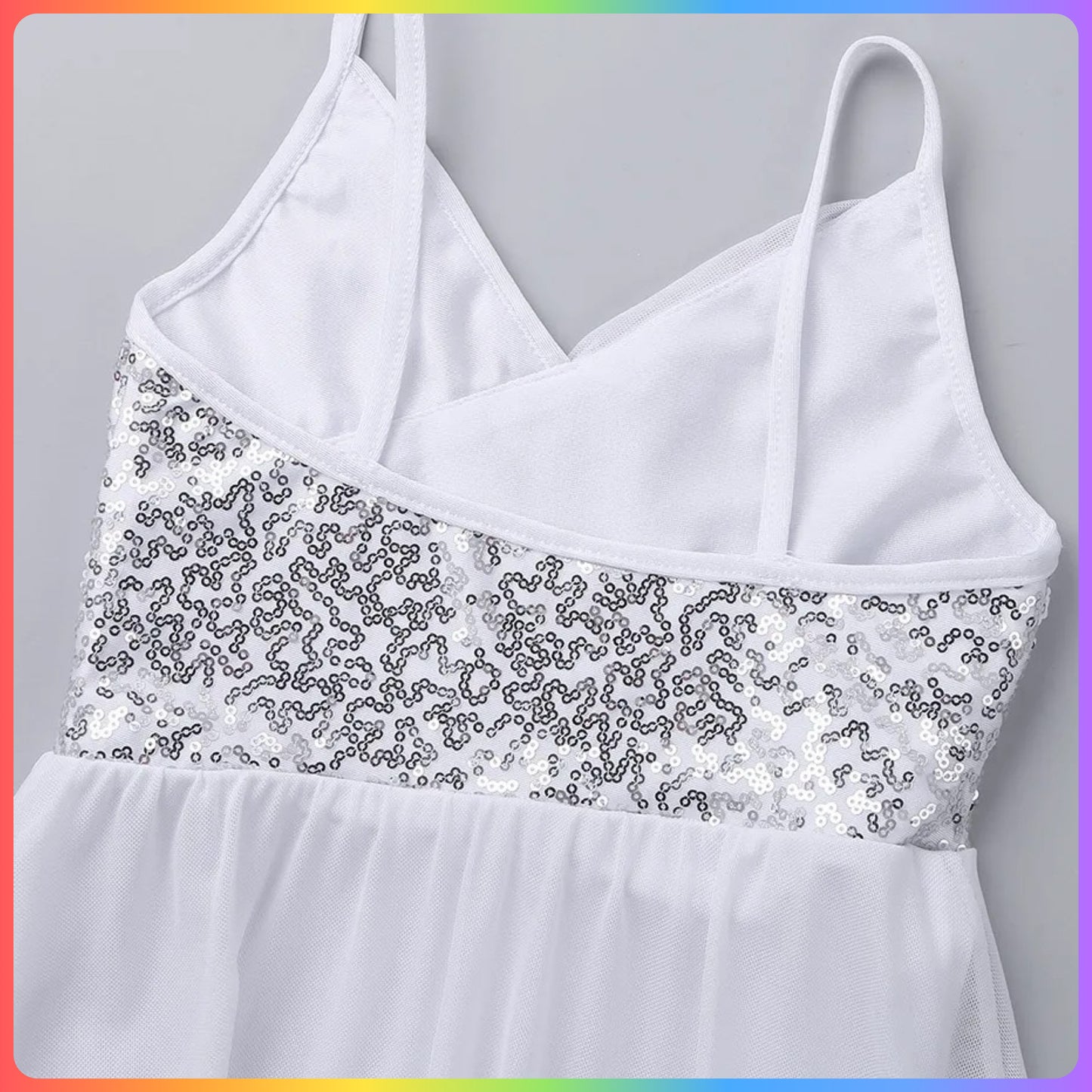 Girls Sequin Lyrical / Contemporary Skirted Leotard