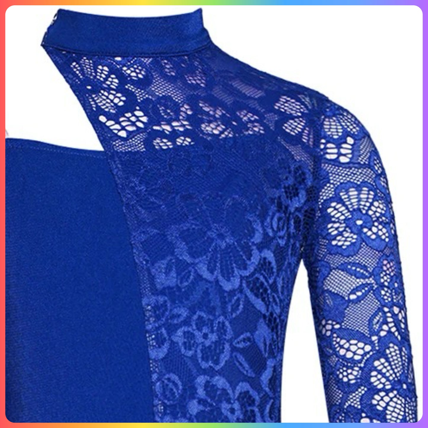 Girls Lace One Sleeve Lyrical / Contemporary Dance Costume
