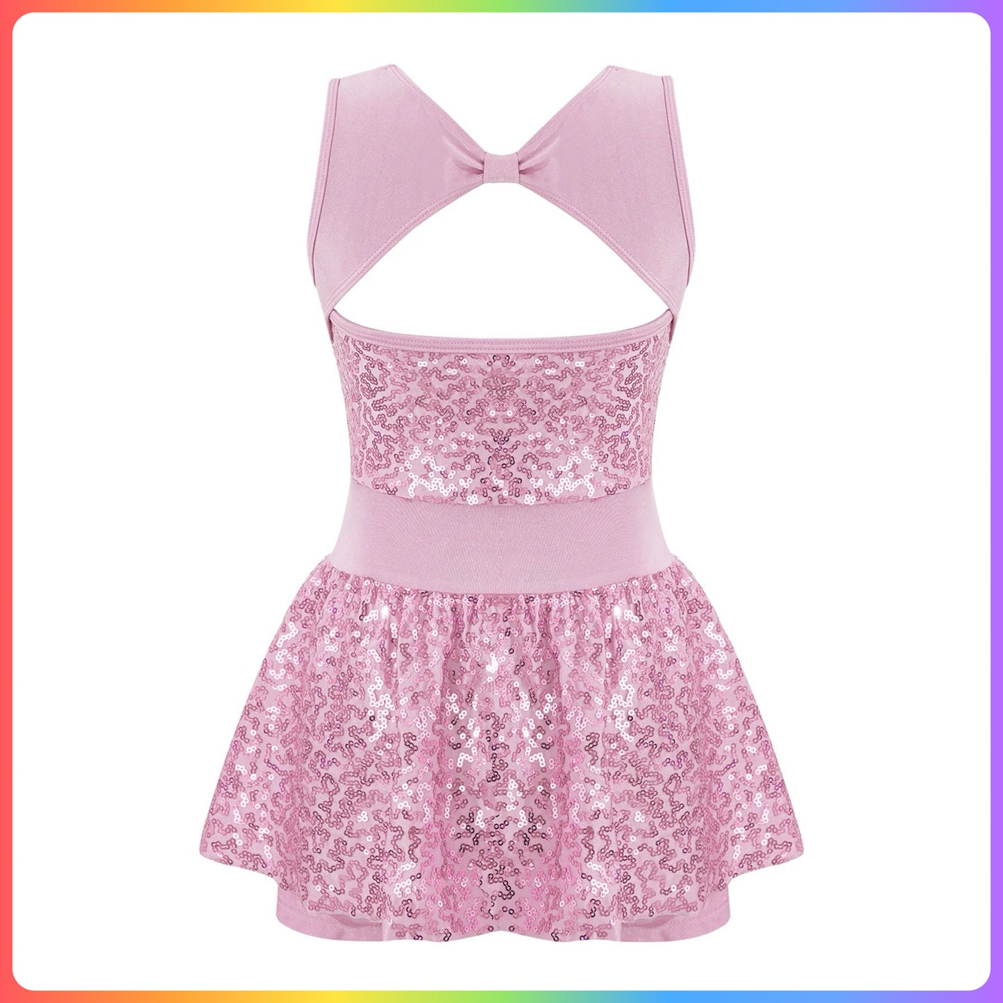 Girls Sequin Modern / Tap / Jazz Skirted Unitard
