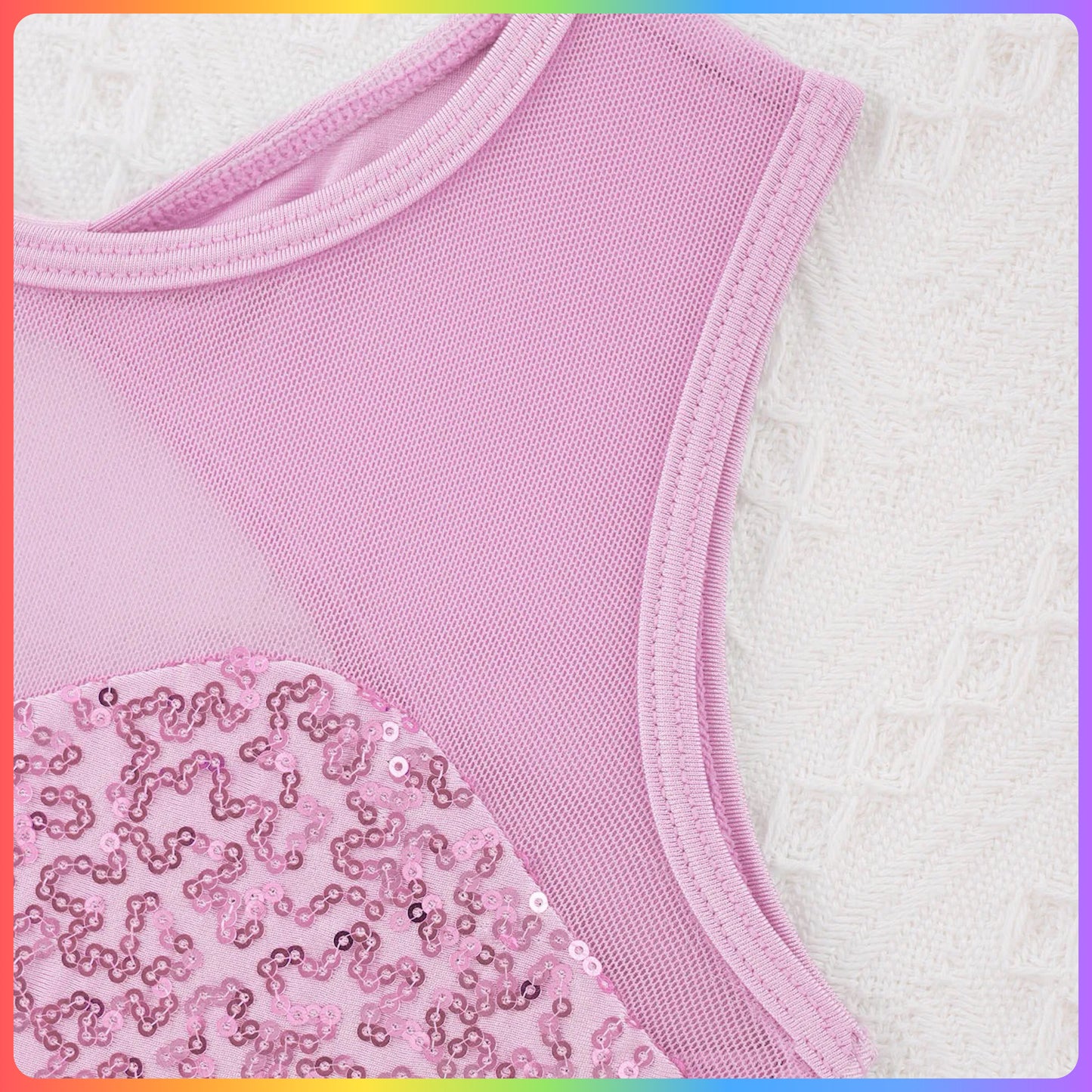 Girls Sequin Modern / Tap / Jazz Skirted Unitard