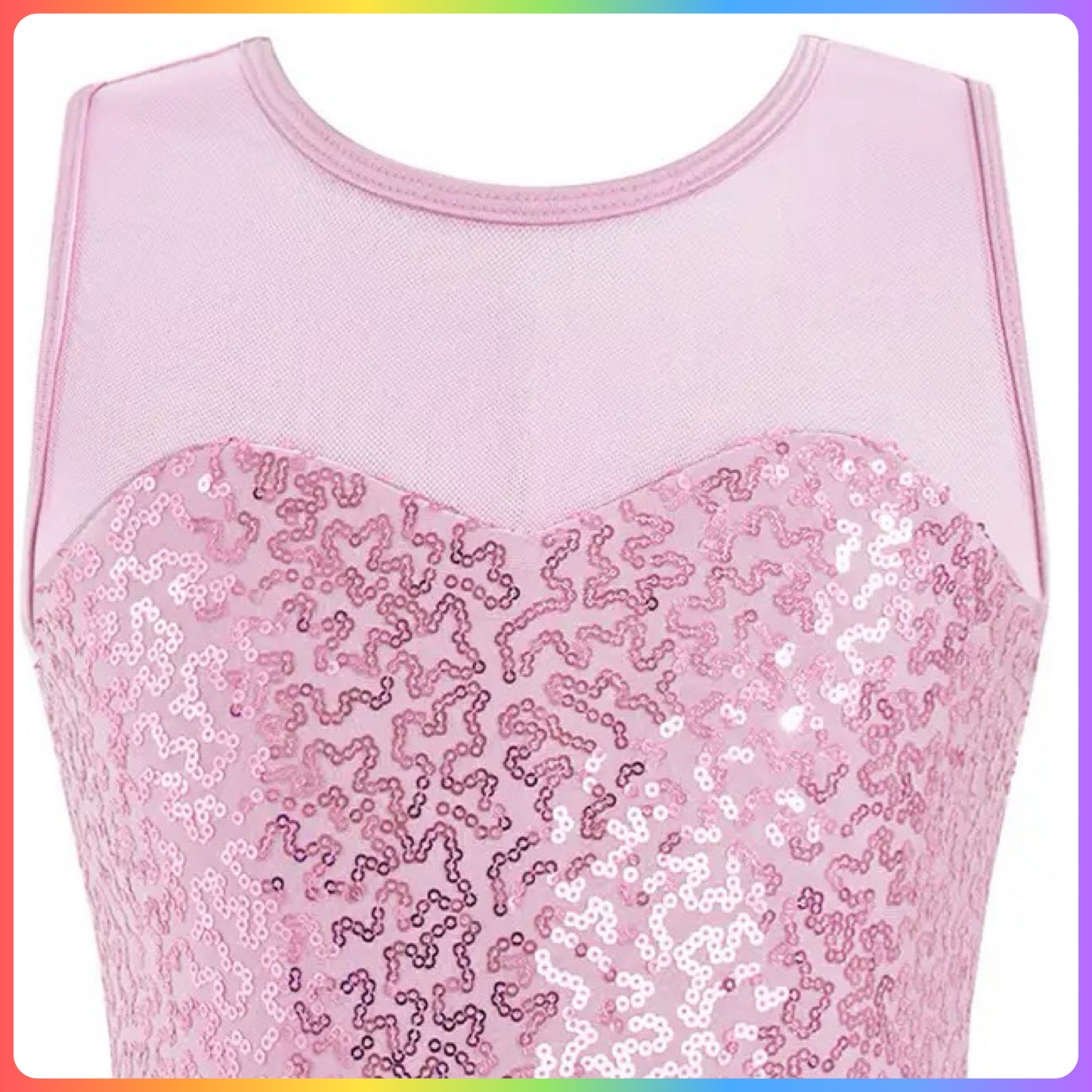 Girls Sequin Modern / Tap / Jazz Skirted Unitard