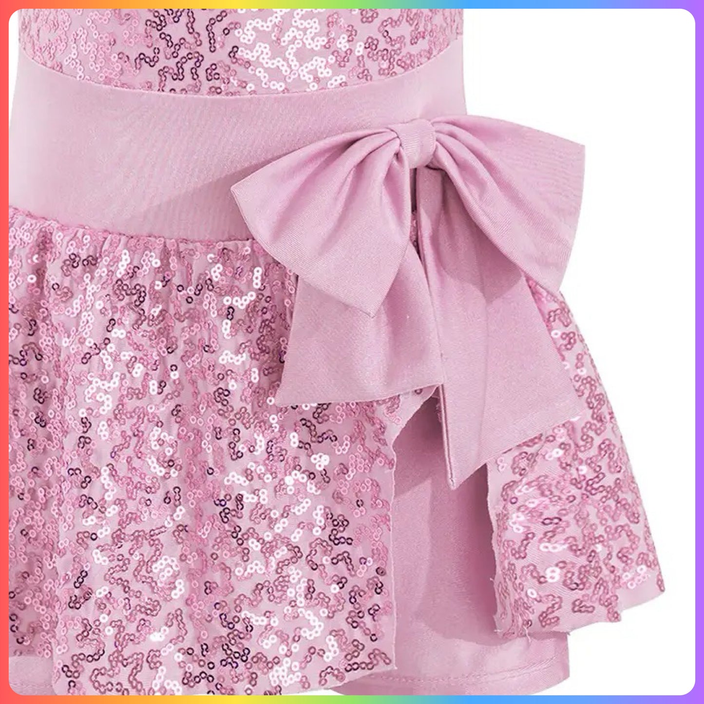 Girls Sequin Modern / Tap / Jazz Skirted Unitard