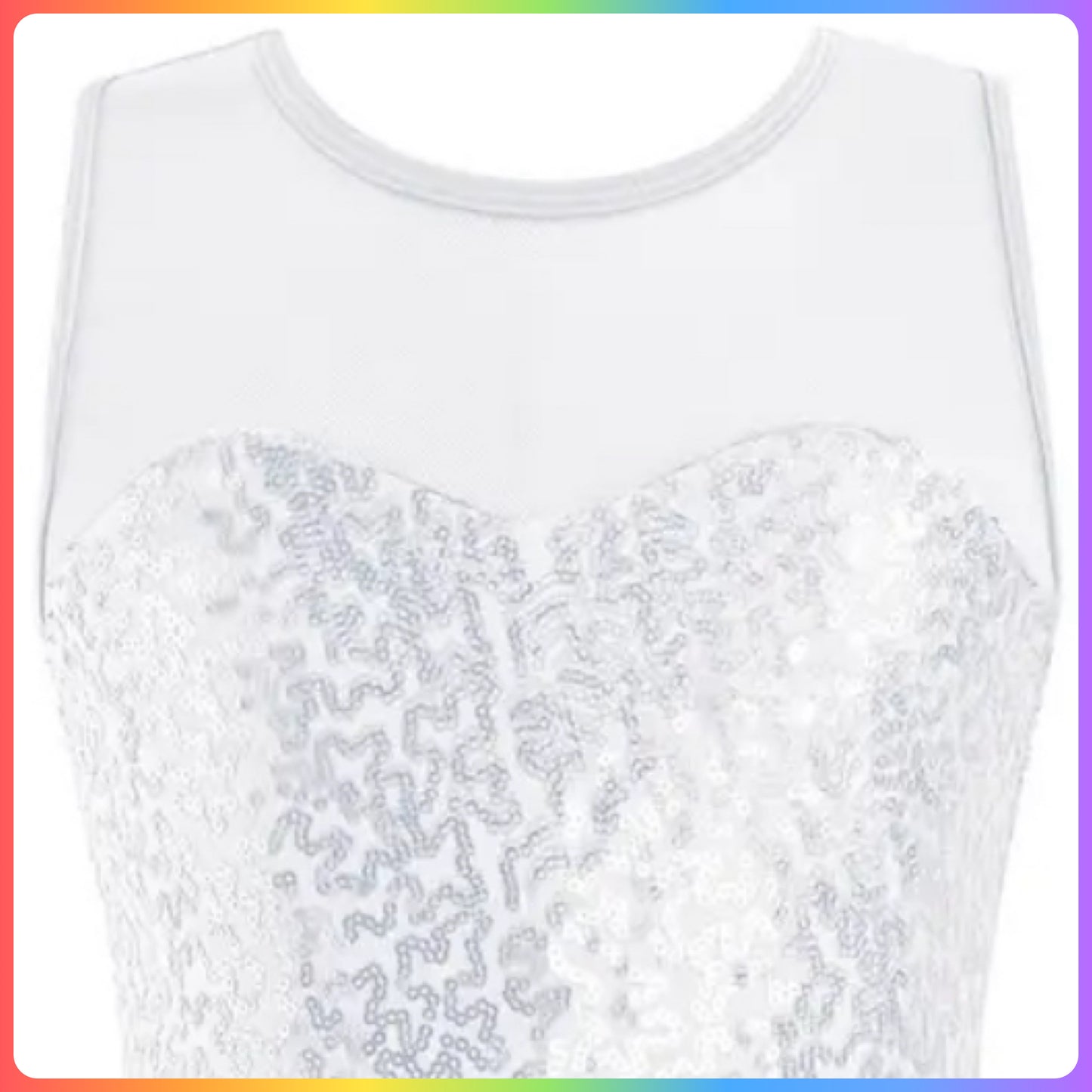 Girls Sequin Modern / Tap / Jazz Skirted Unitard