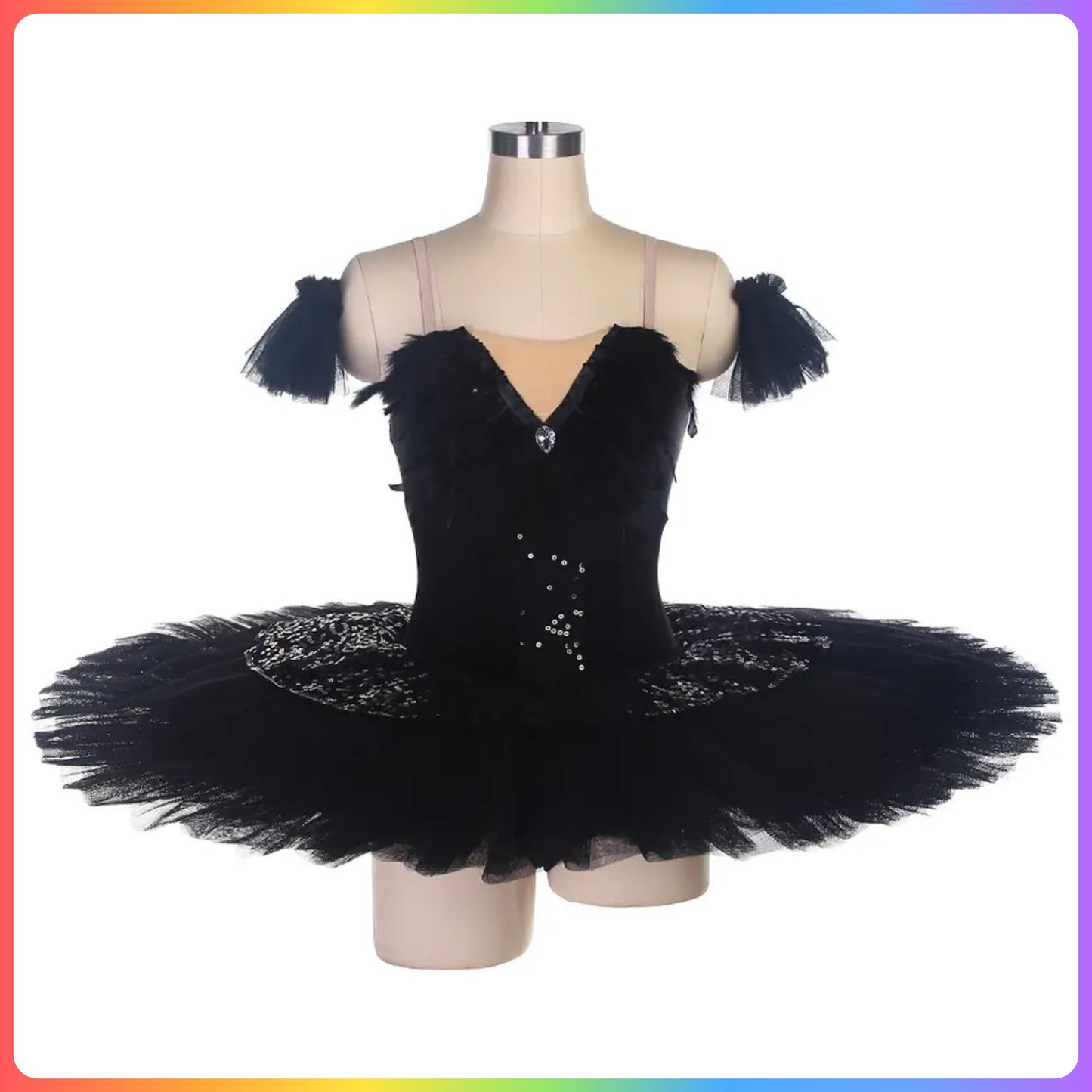 White / Black Swan Professional Ballet Pancake Tutu (Child & Adult sizes)