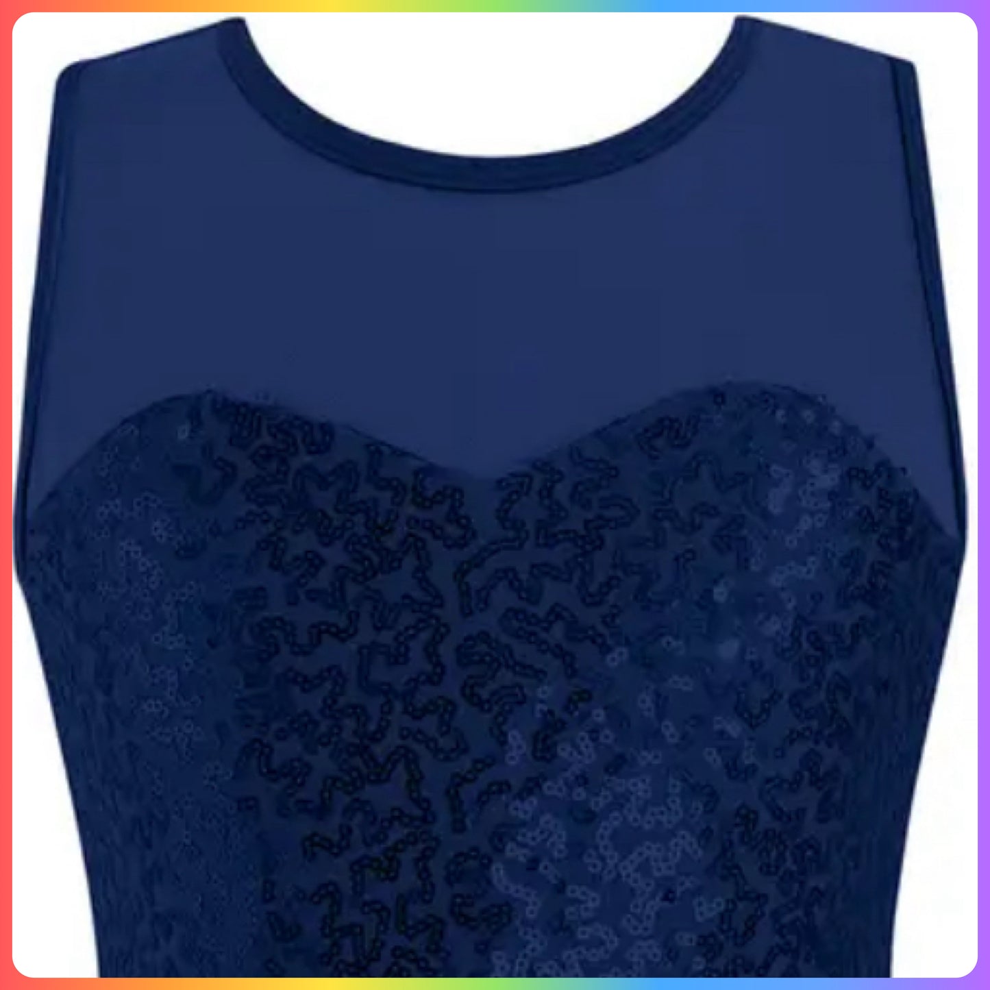 Girls Sequin Modern / Tap / Jazz Skirted Unitard