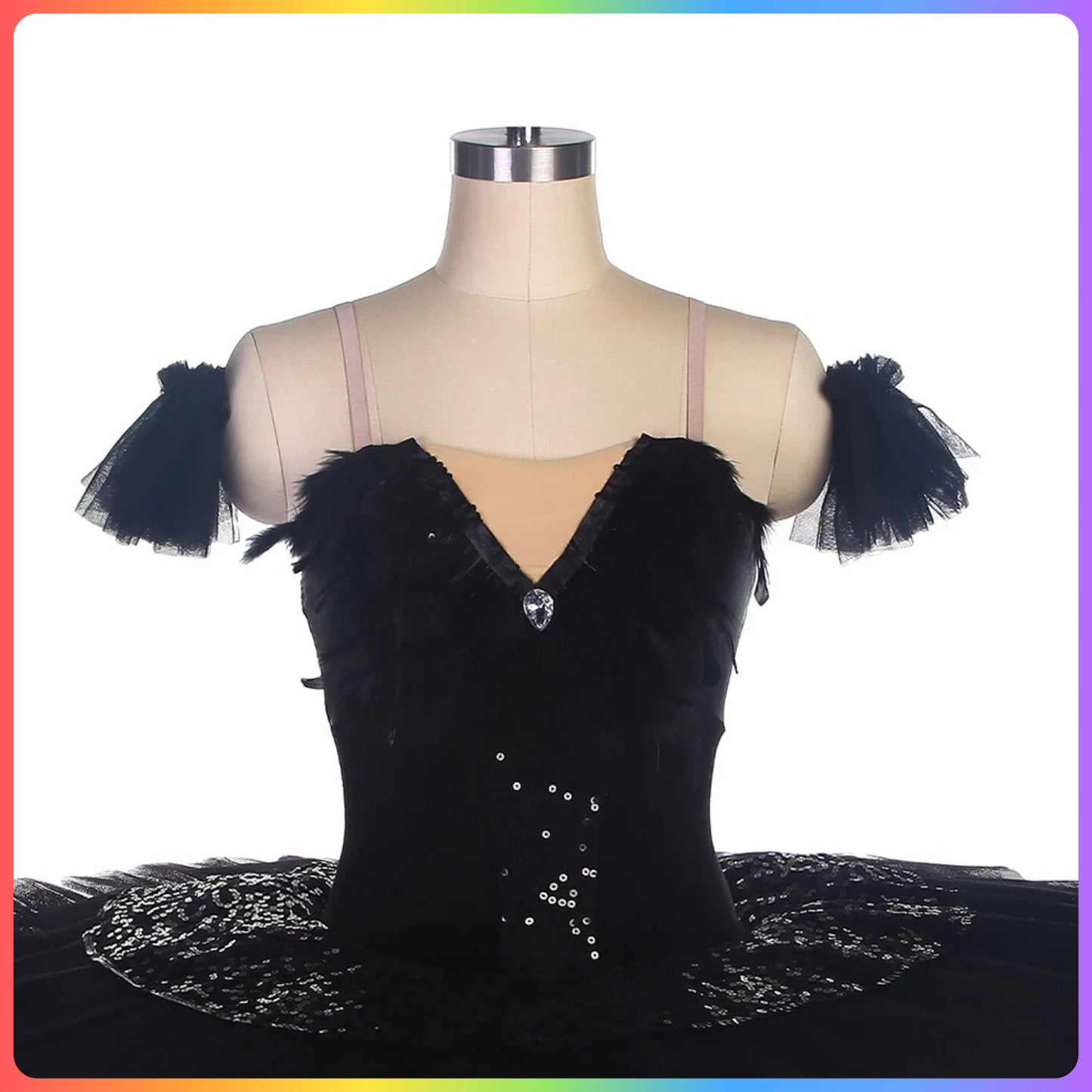 White / Black Swan Professional Ballet Pancake Tutu (Child & Adult sizes)