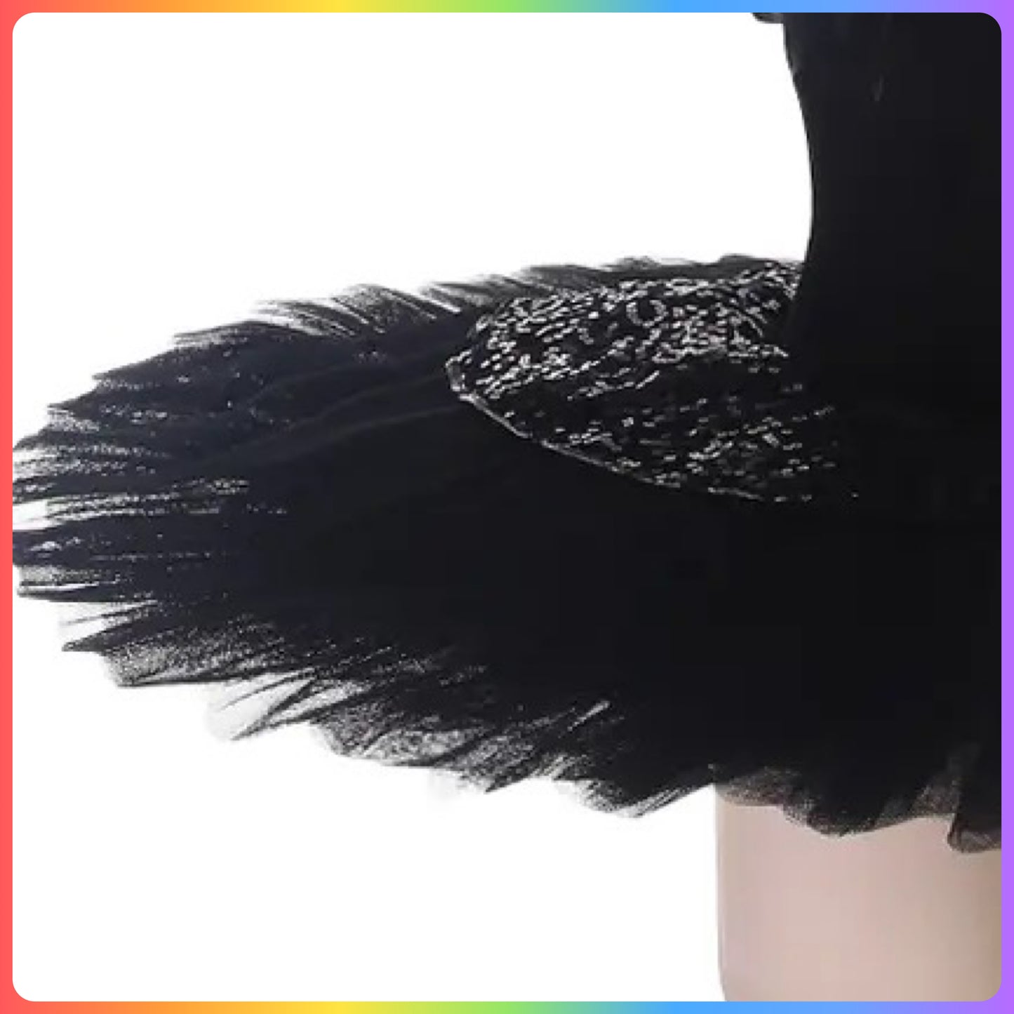 White / Black Swan Professional Ballet Pancake Tutu (Child & Adult sizes)