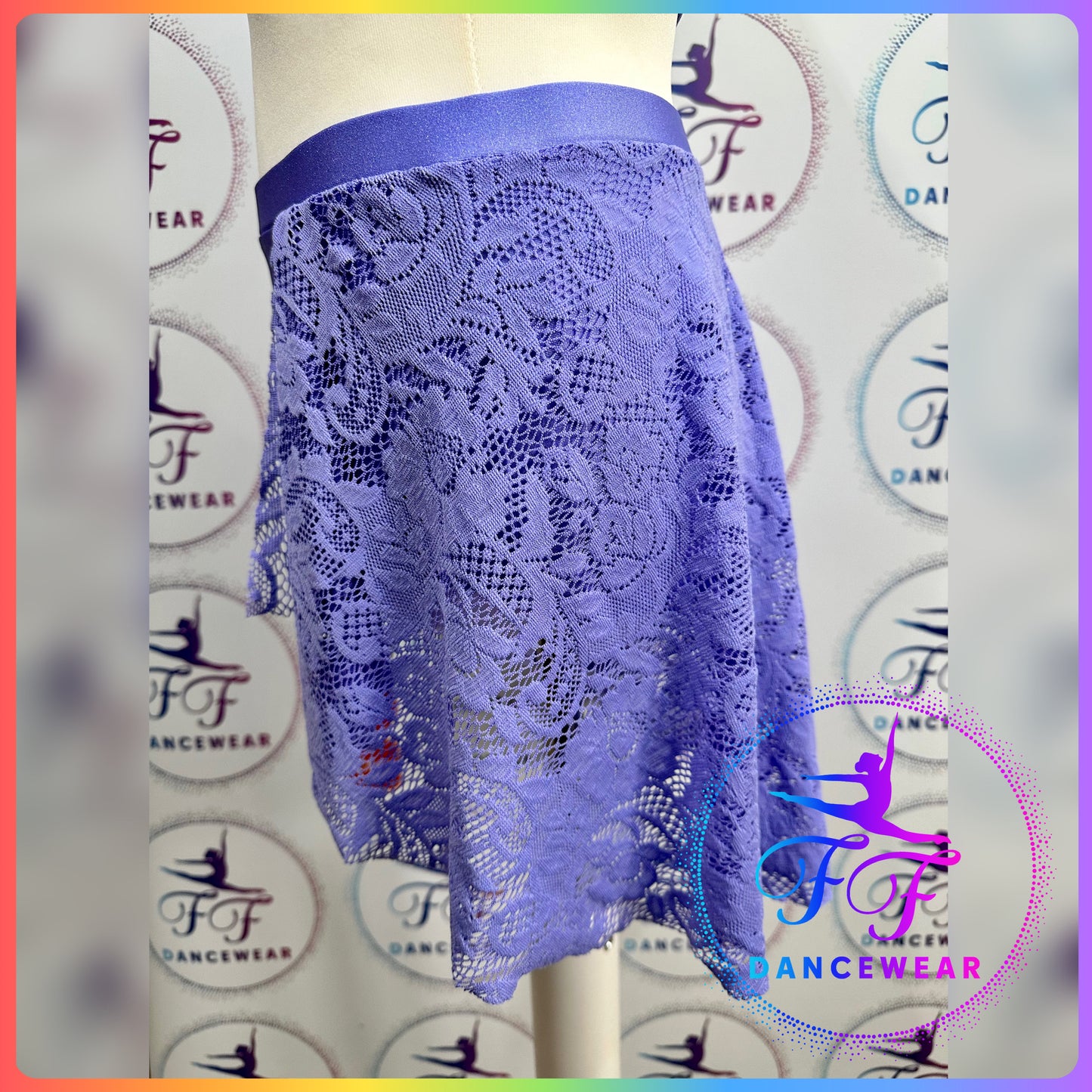 BESPOKE Lilac Lace Lyrical / Contemporary Dance Costume (Size 3a - 11/12 yrs)