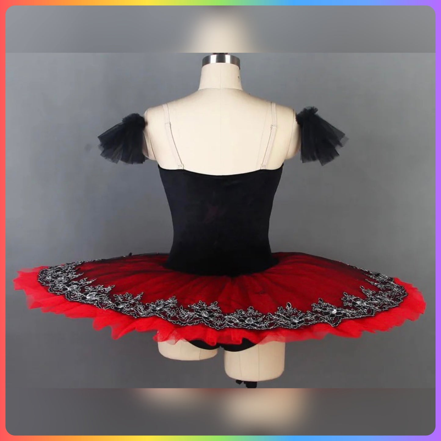 Classical Silver Pre-Professional Ballet Pancake Tutu