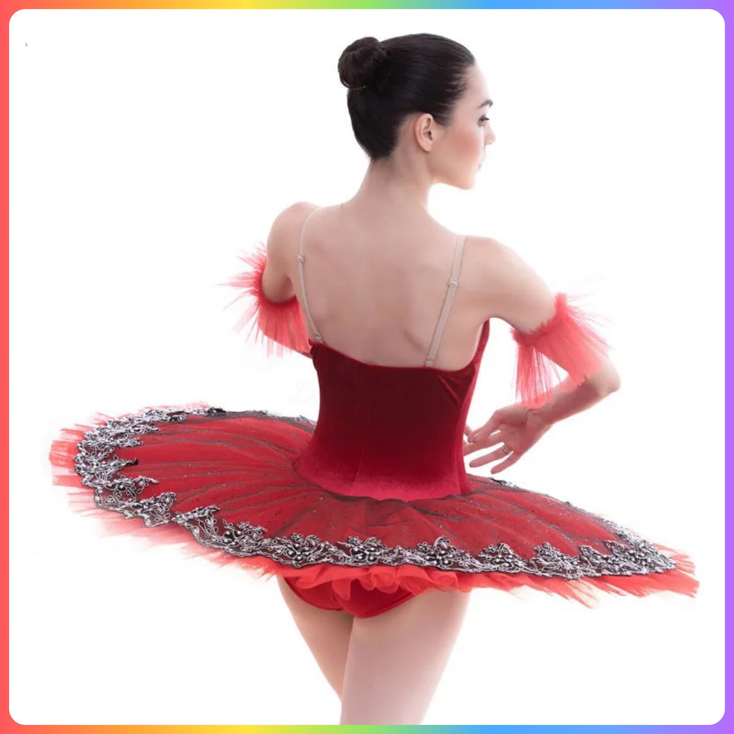 Classical Silver Pre-Professional Ballet Pancake Tutu