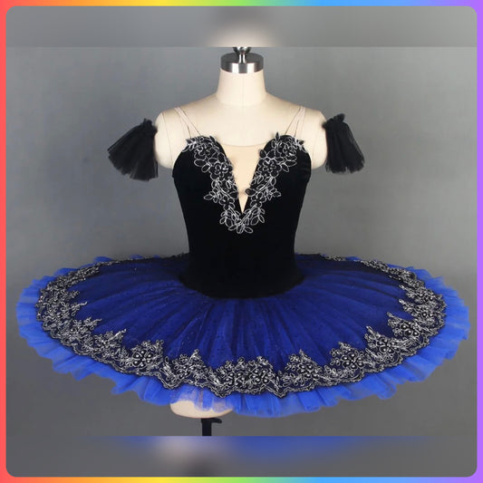 Classical Silver Pre-Professional Ballet Pancake Tutu