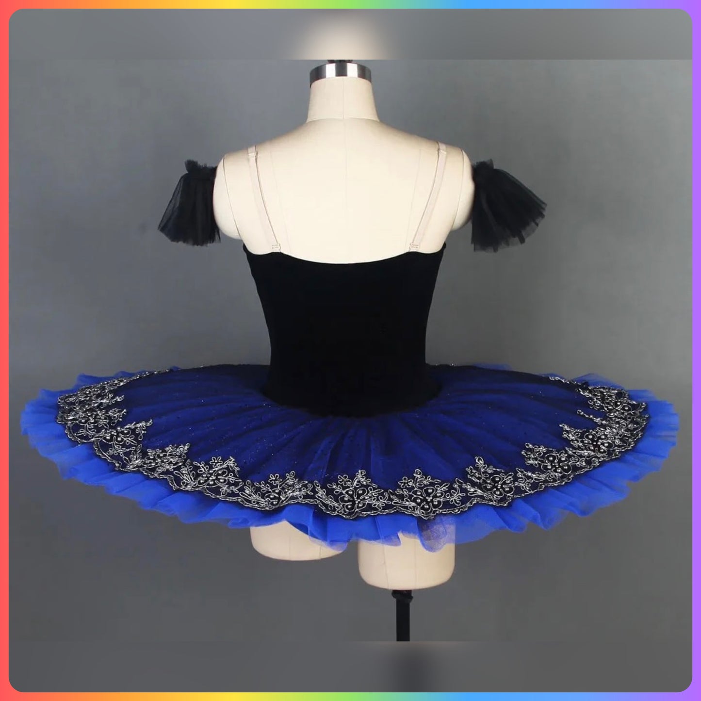 Classical Silver Pre-Professional Ballet Pancake Tutu