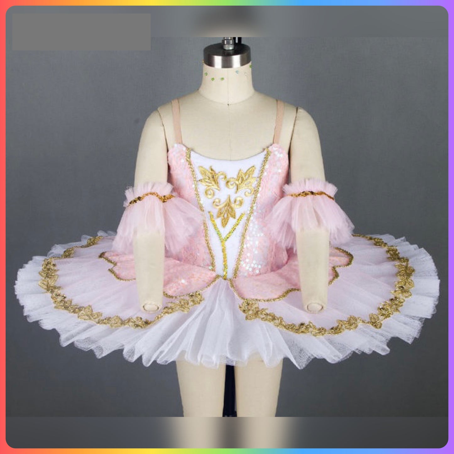 Sequin Professional Stretch Ballet Pancake Tutu (Child & Adult Sizes)