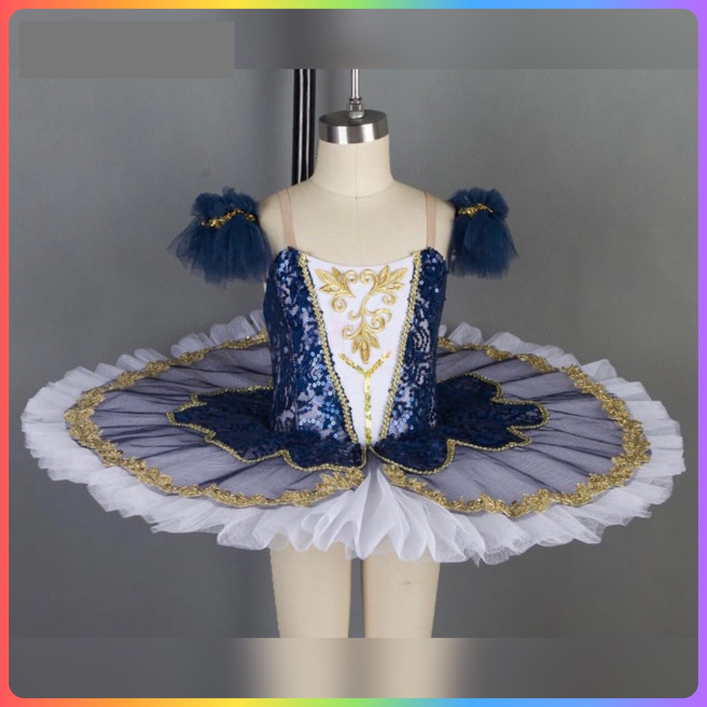 Sequin Professional Stretch Ballet Pancake Tutu (Child & Adult Sizes)