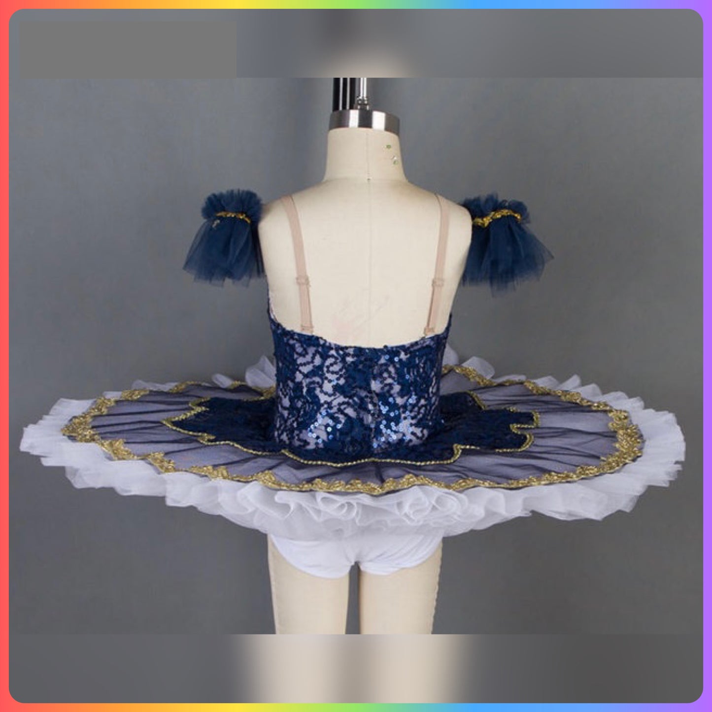 Sequin Professional Stretch Ballet Pancake Tutu (Child & Adult Sizes)