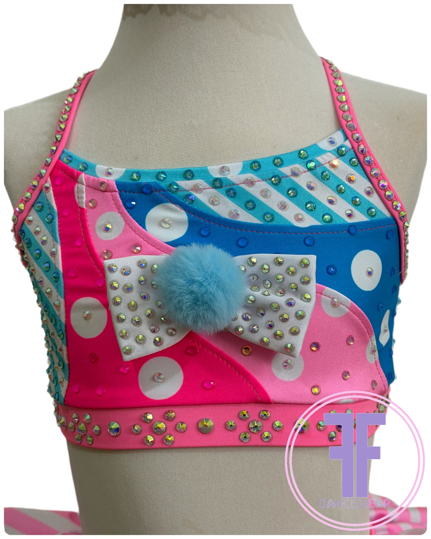 BESPOKE Circus Clown Stoned Modern / Tap Dance Costume (5/6 yrs)