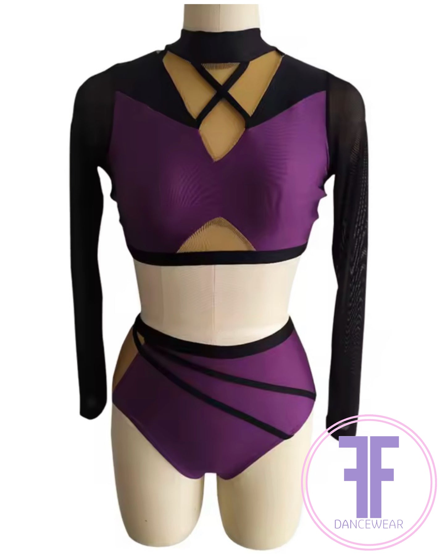 JOLENE - Modern Jazz Dance Costume (Child & Adult Sizes)