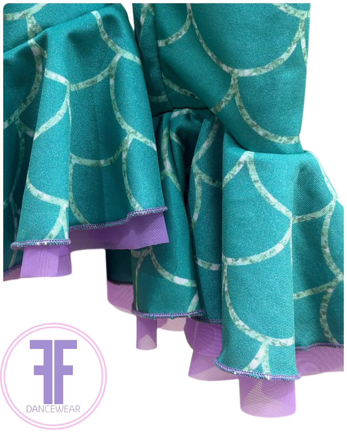 Bespoke Mermaid Inspired Dance Costume (Size 0 5/6 yrs)