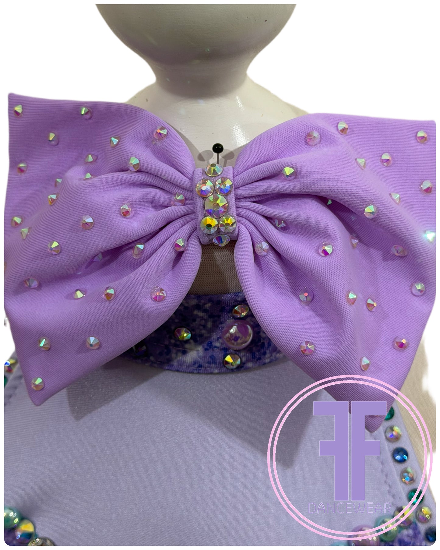 Bespoke Mermaid Inspired Dance Costume (Size 0 5/6 yrs)