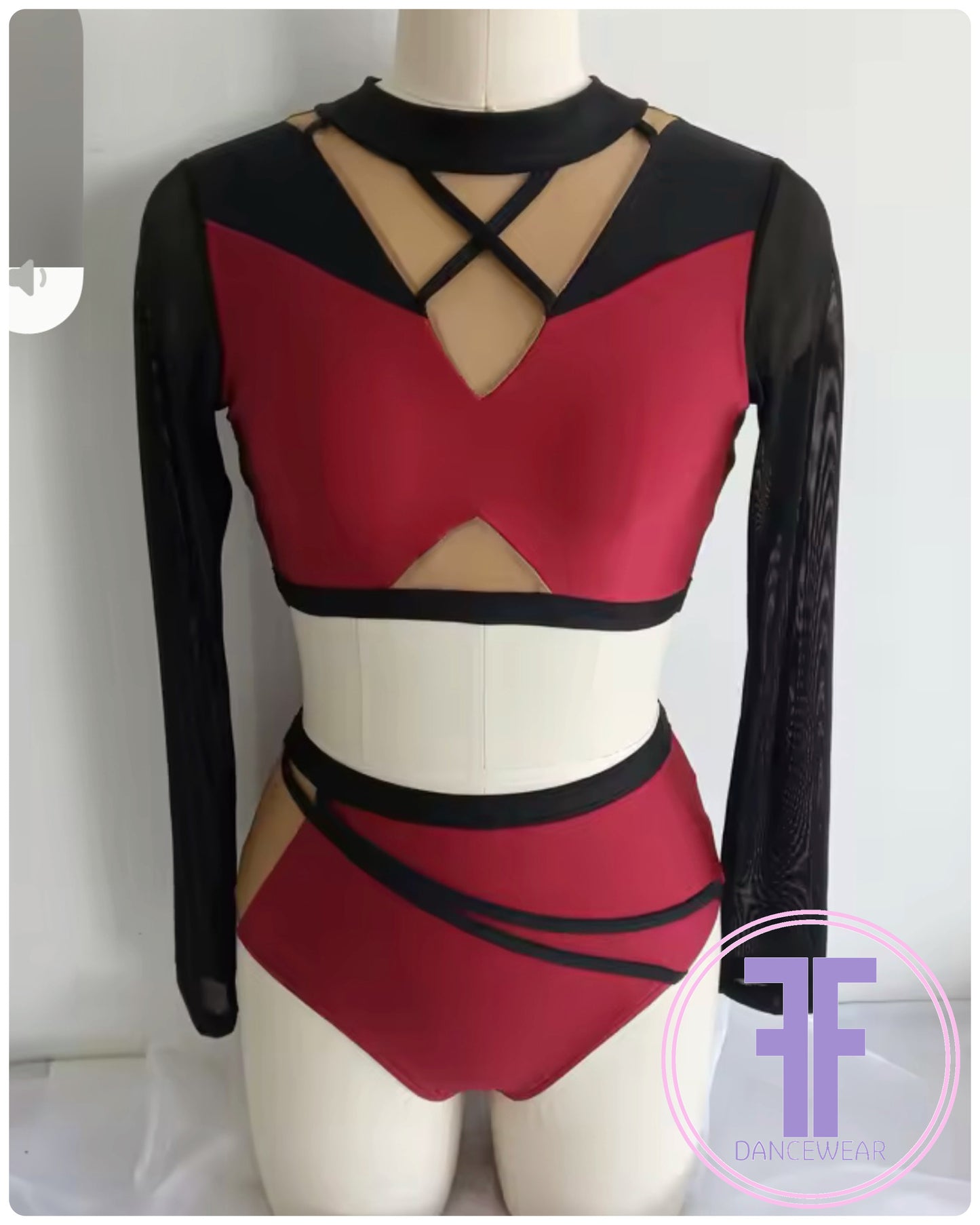 JOLENE - Modern Jazz Dance Costume (Child & Adult Sizes)