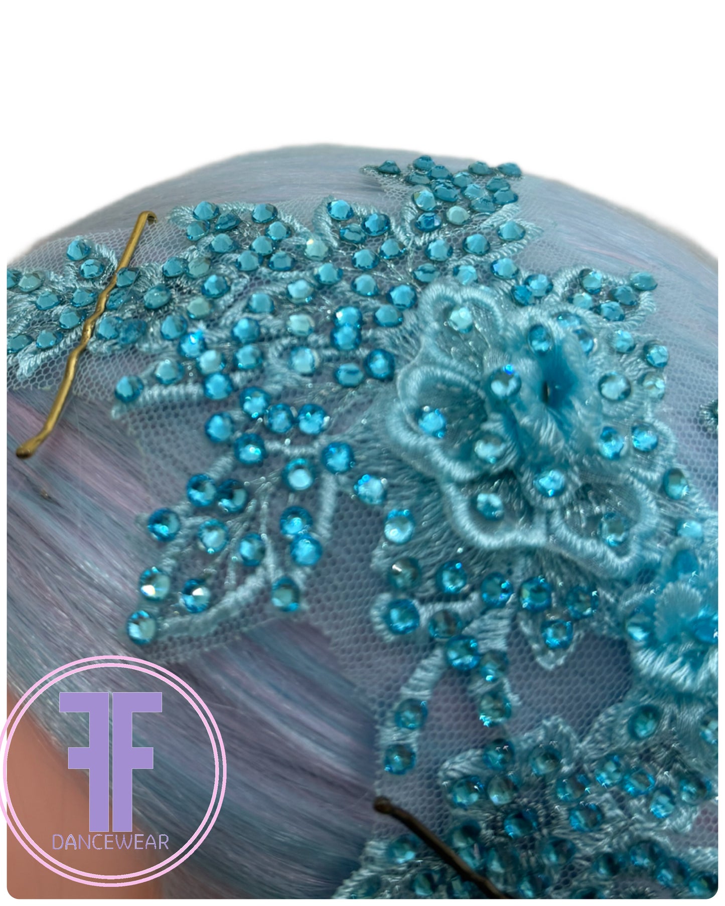 Crystal Lace Hair Piece