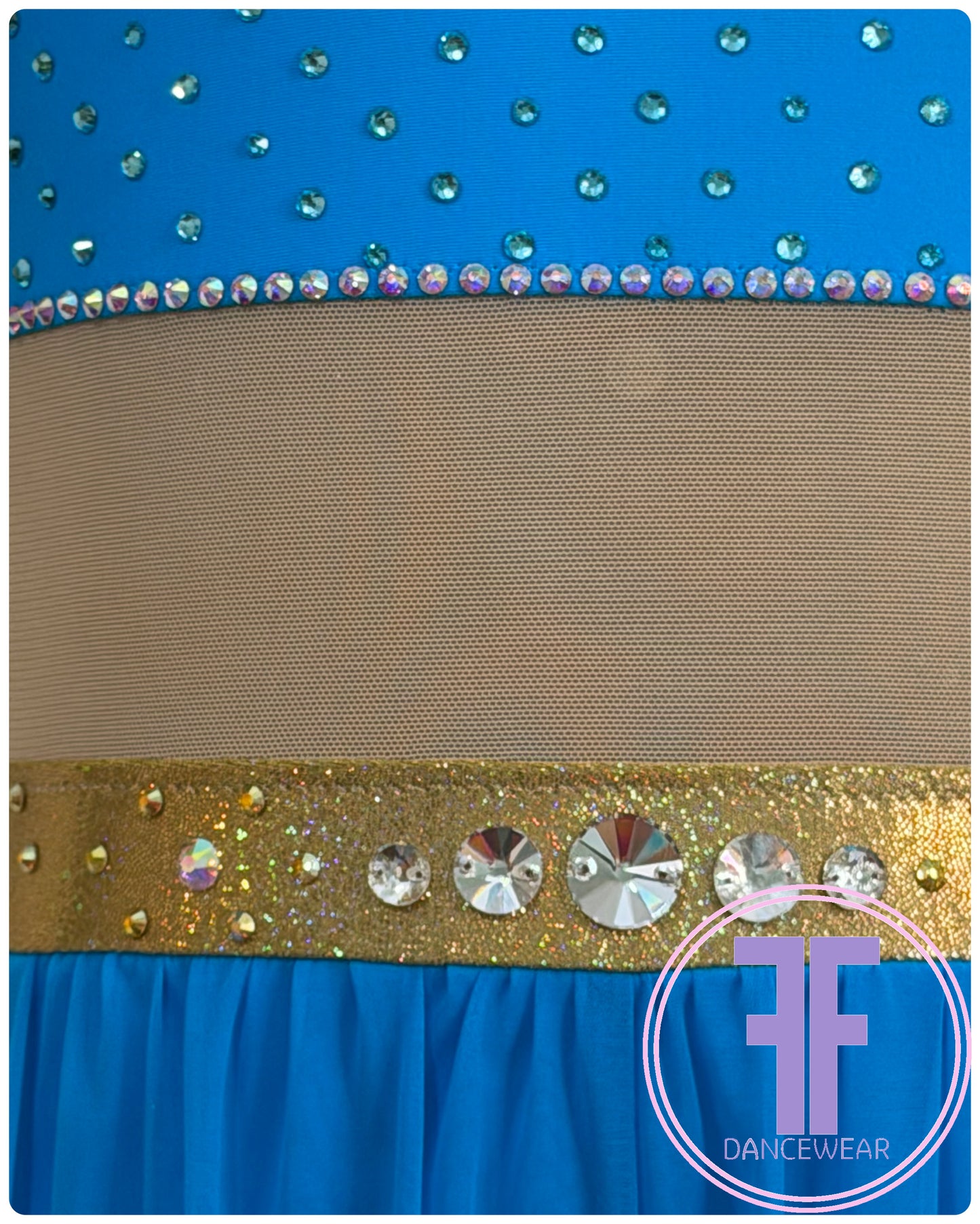 BESPOKE Genie Stoned Modern / Acro Dance Costume (7/8 yrs)
