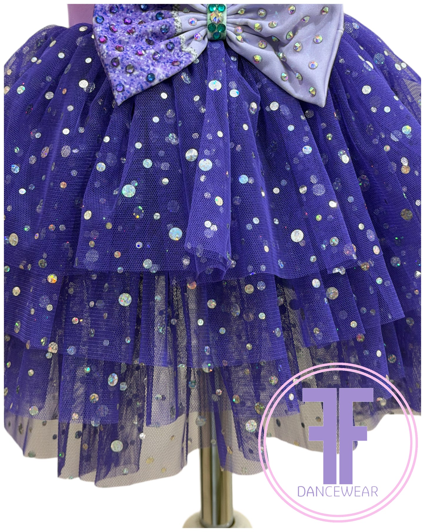 Bespoke Mermaid Inspired Dance Costume (Size 0 5/6 yrs)