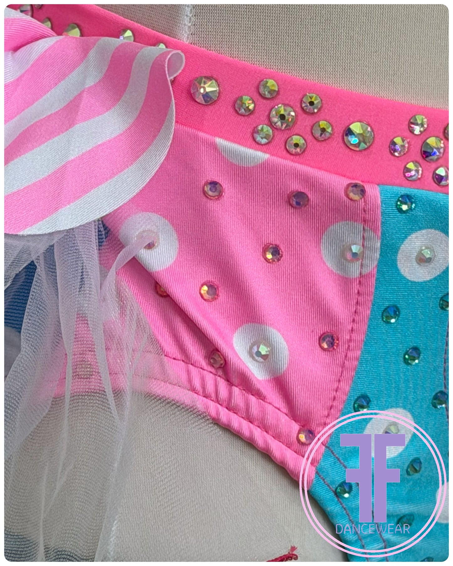 BESPOKE Circus Clown Stoned Modern / Tap Dance Costume (5/6 yrs)