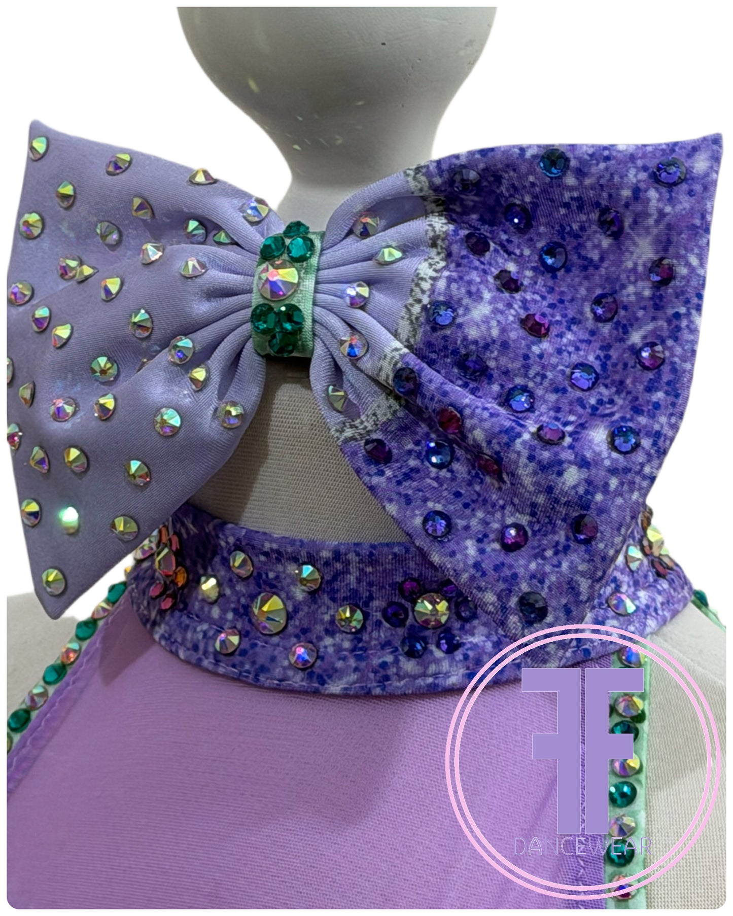 Bespoke Mermaid Inspired Dance Costume (Size 0 5/6 yrs)