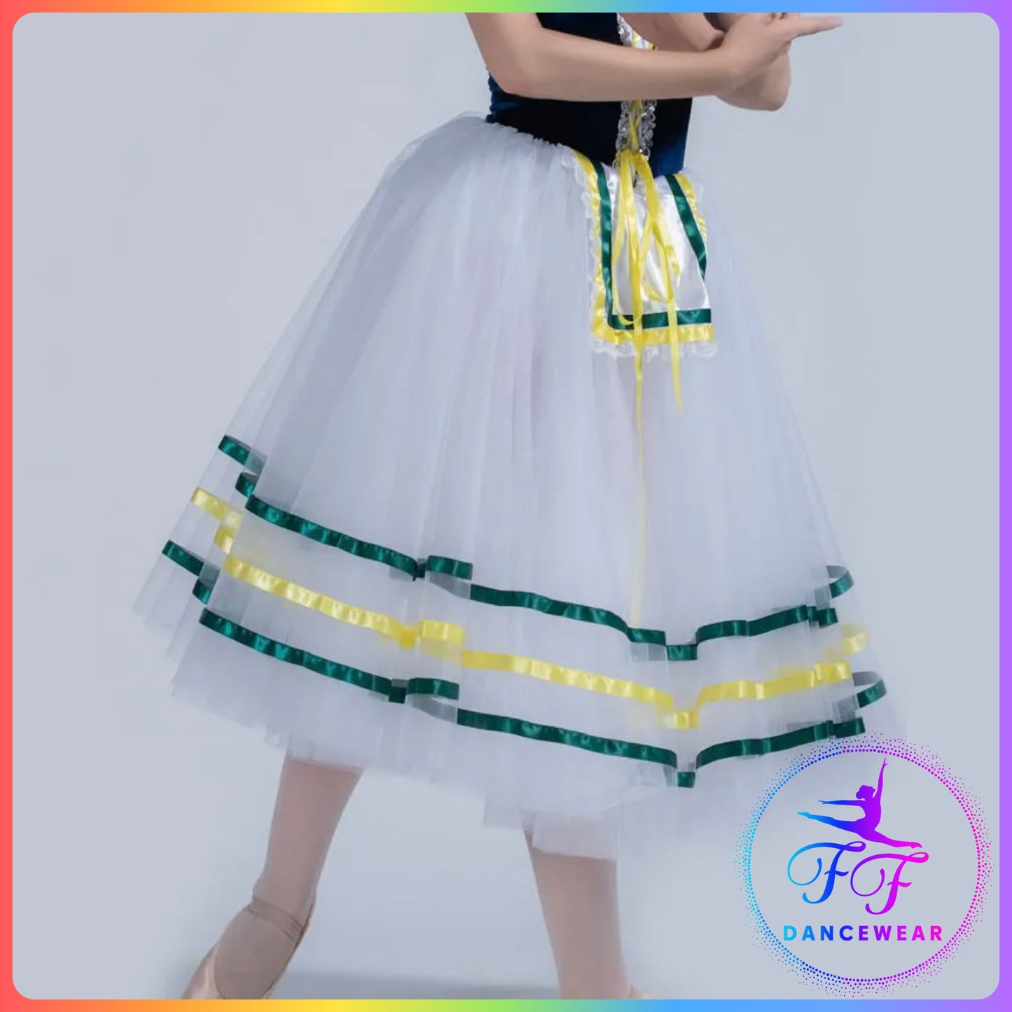 Dark Blue Velvet Bodice Romantic Tutu (Child & Adult Sizes)