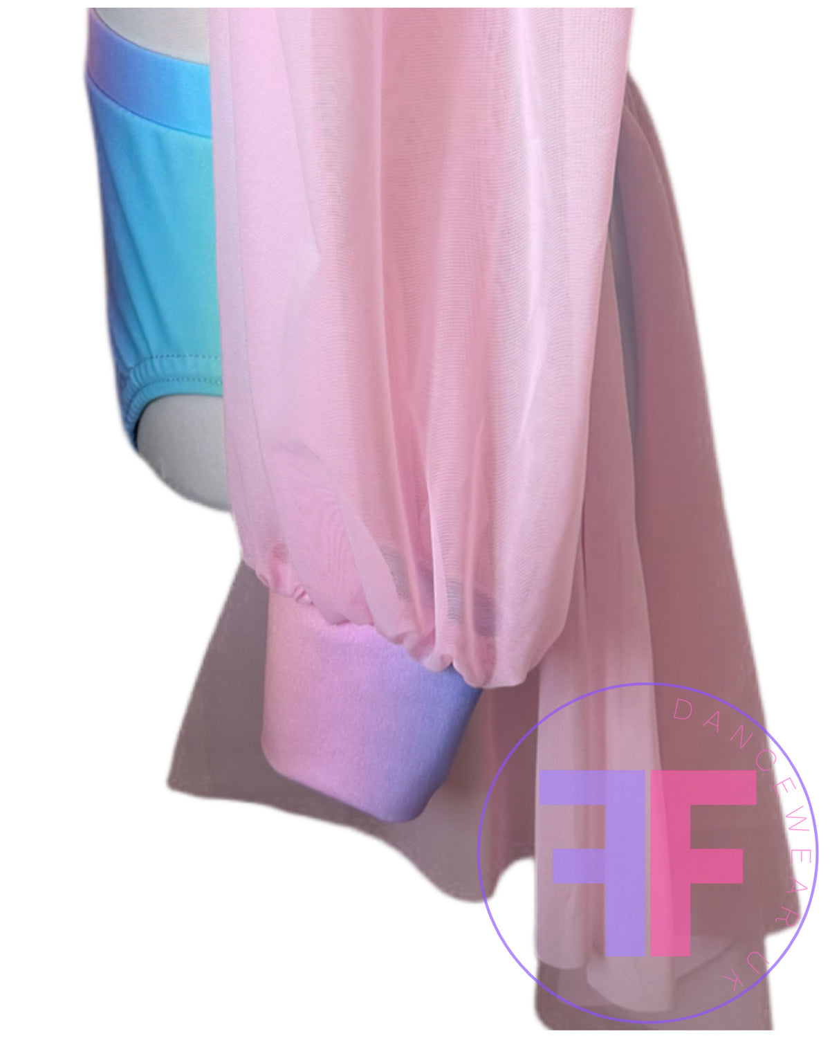 ANNA - Pastel Rainbow Sleeved Crop & Pants (Child & Adult Sizes)