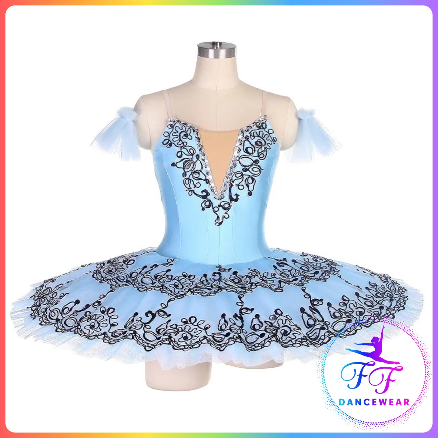 Sky Blue Professional Ballet Pancake Tutu (Child & Adult sizes)