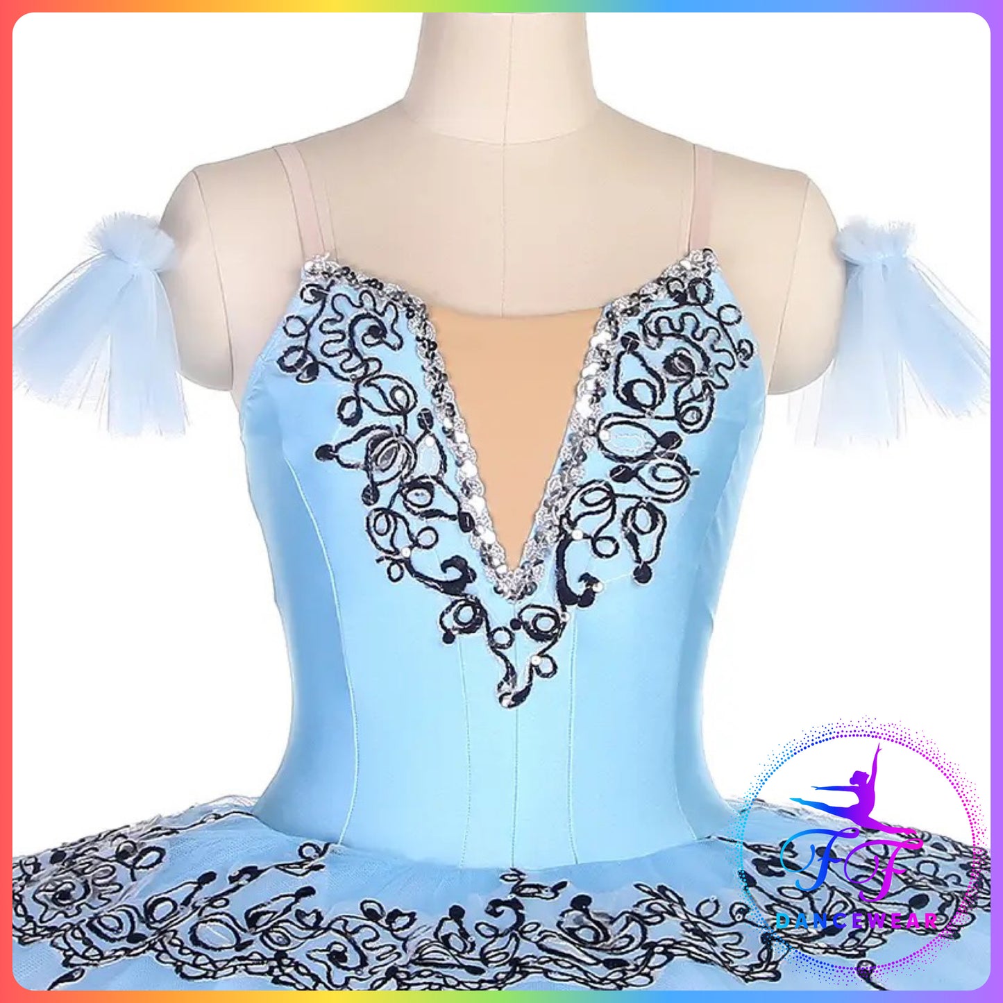 Sky Blue Professional Ballet Pancake Tutu (Child & Adult sizes)